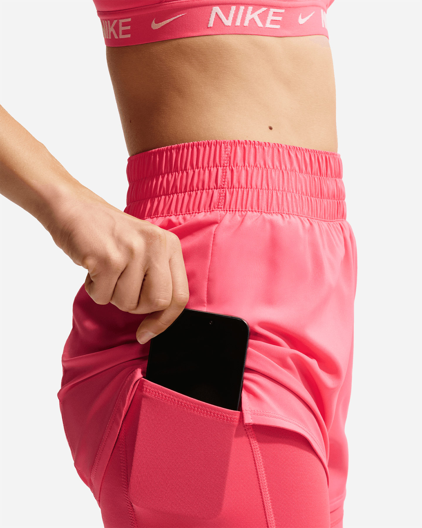 Short training NIKE ONE 2IN1 3IN W - Fucsia - 3 | Cisalfa Sport