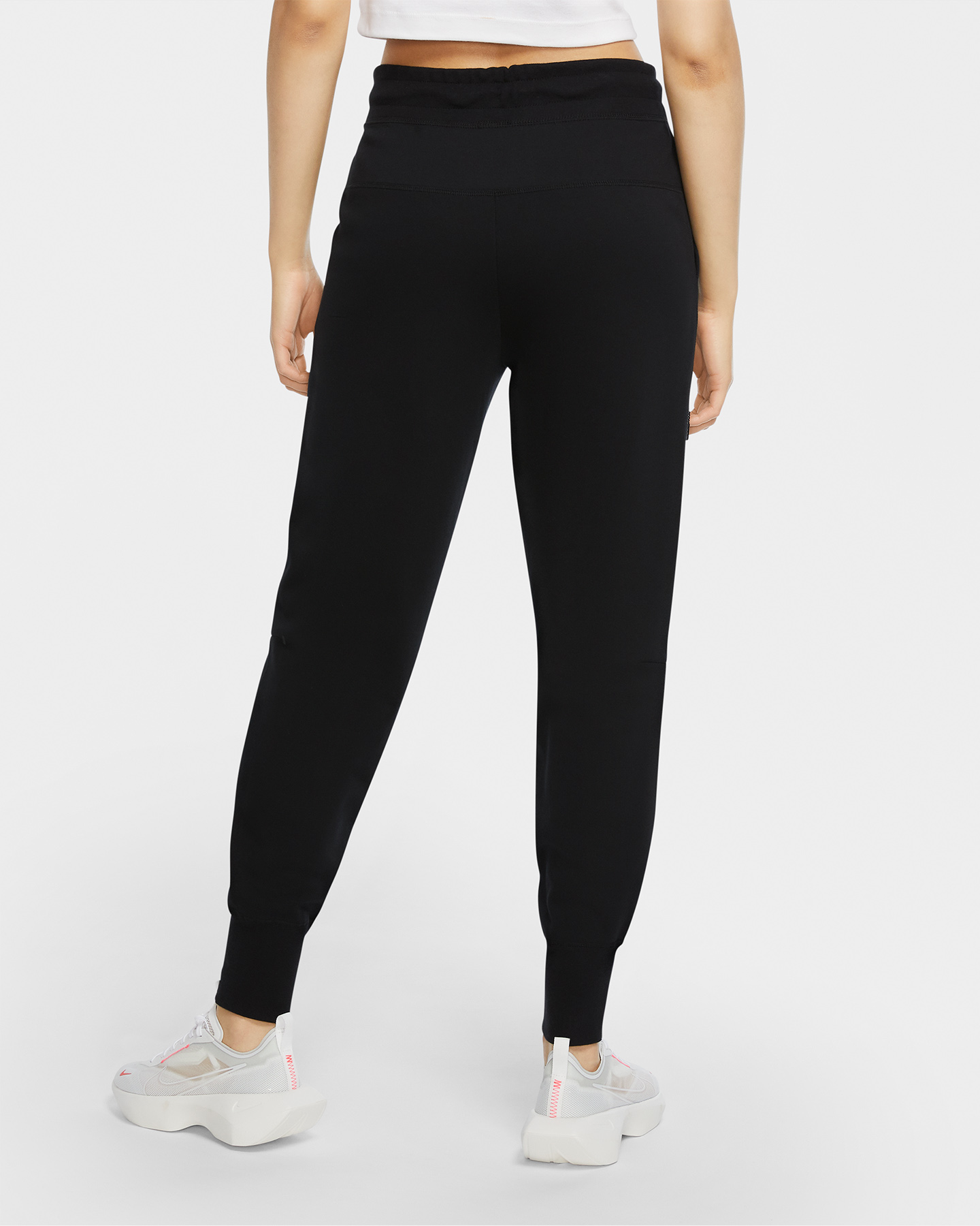 Pantalone NIKE TECH FLEECE W - Nero - 3 | Cisalfa Sport
