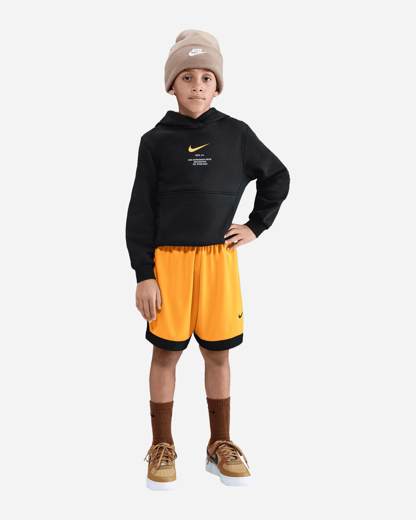 Felpa NIKE PRINT BACK JR - Nero - 1 | Cisalfa Sport