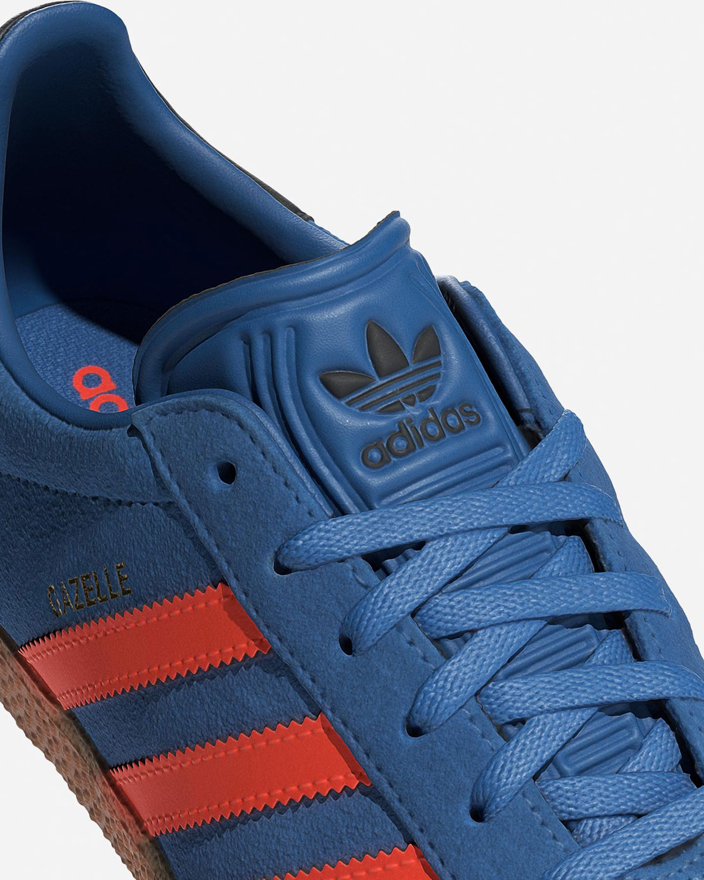 Scarpe sneakers ADIDAS GAZELLE GS JR - Azzurro - 4 | Cisalfa Sport