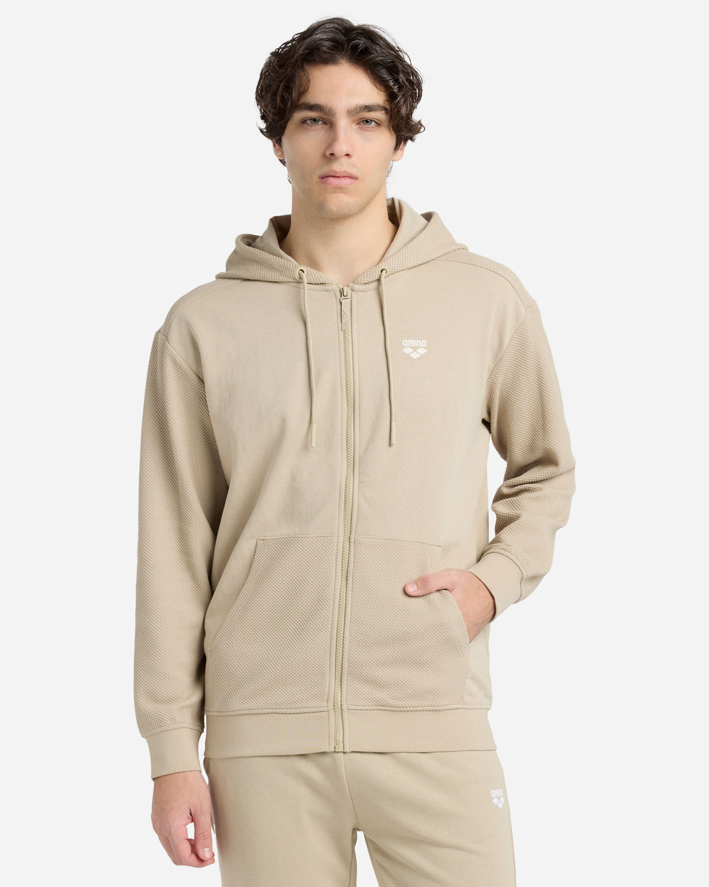 Felpa ARENA EVOLVING ATHLETIC M - Beige - 1 | Cisalfa Sport