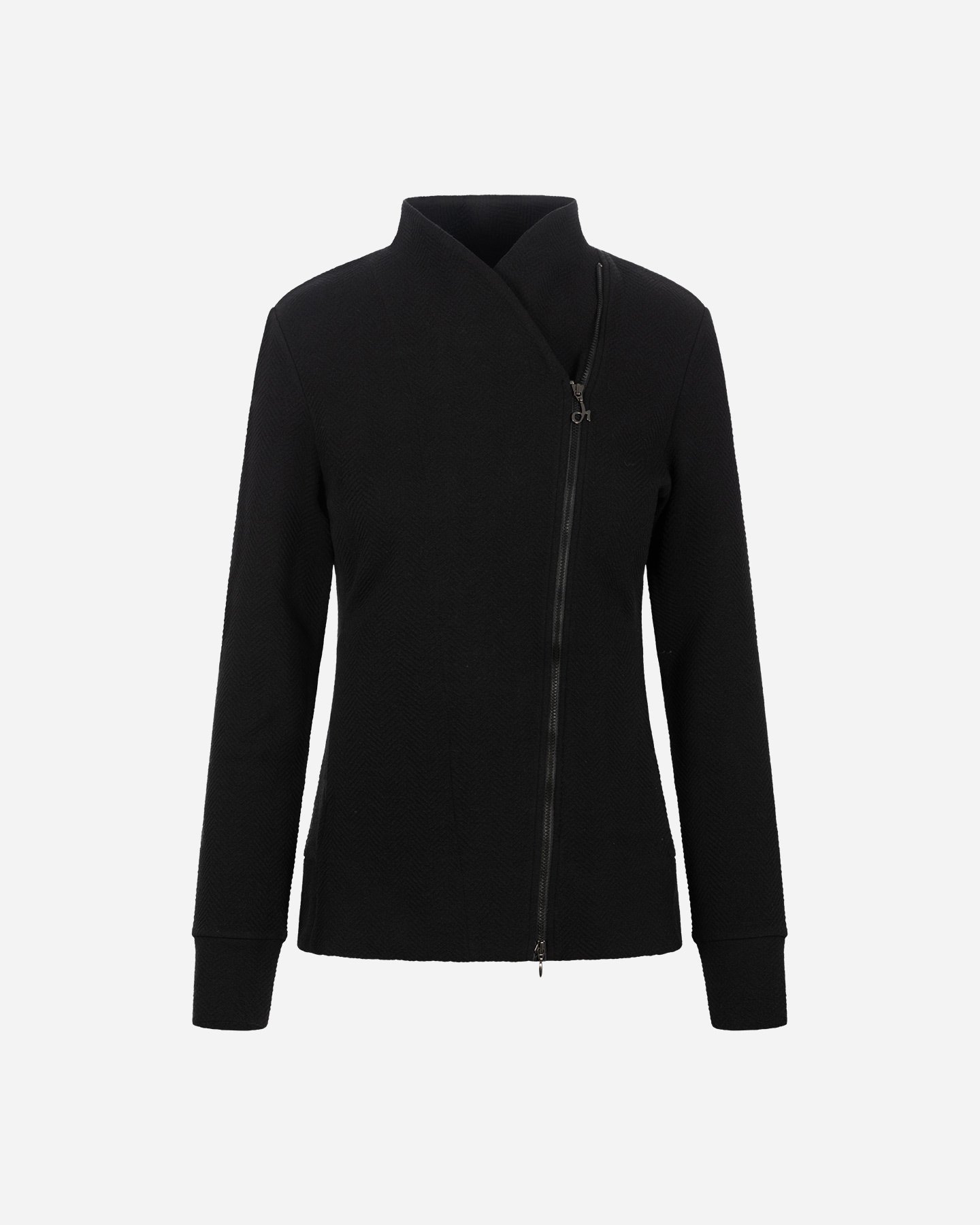 Felpa DEHA SPIGATA ZIP ASIMETRIC W - Nero - 0 | Cisalfa Sport