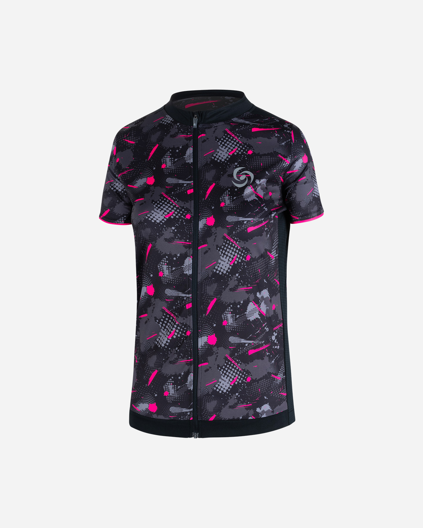 Maglia ciclismo CARNIELLI ALL OVER PRINTED W - Nero - 5 | Cisalfa Sport