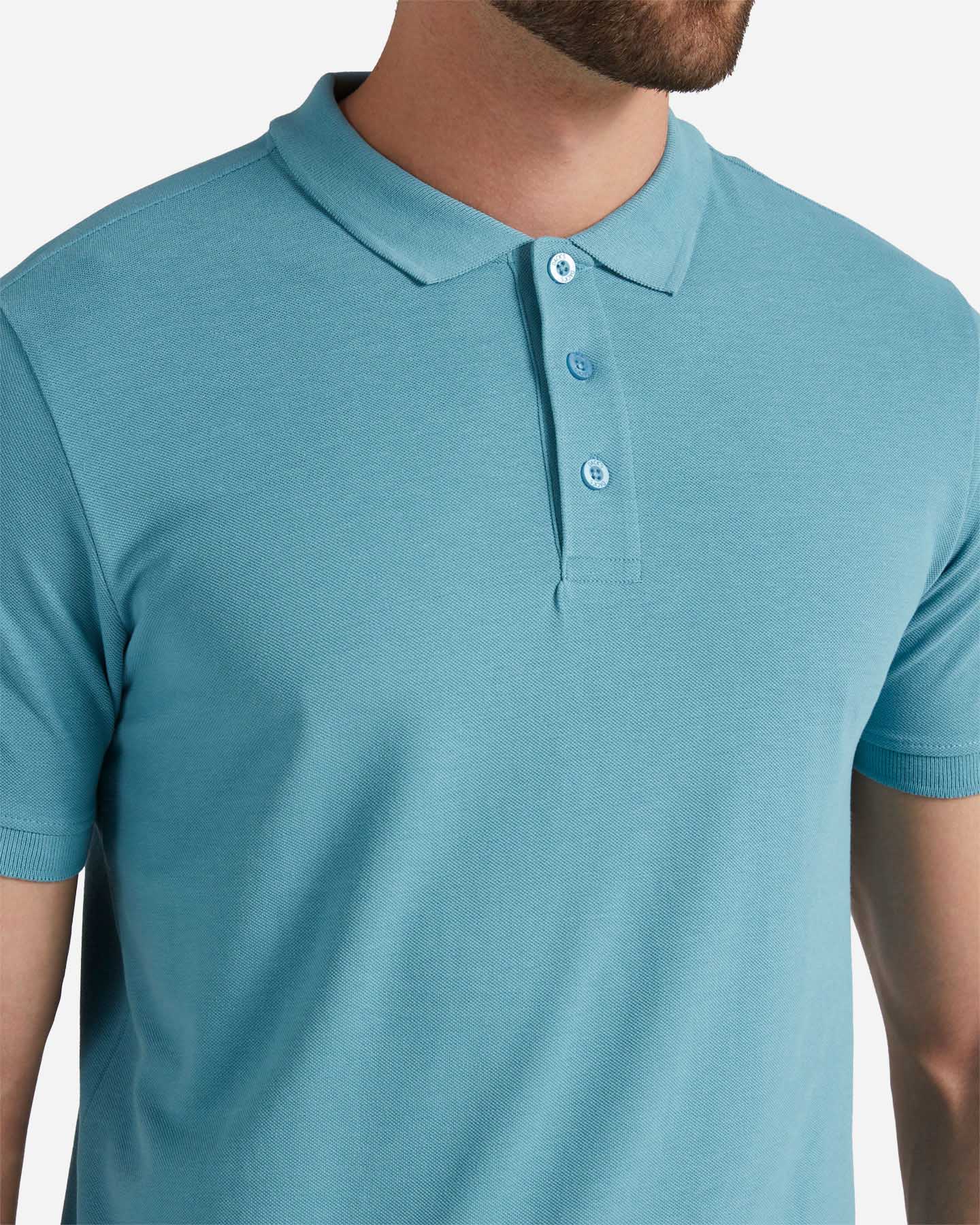 Polo DACK'S ESSENTIAL M - Azzurro - 4 | Cisalfa Sport