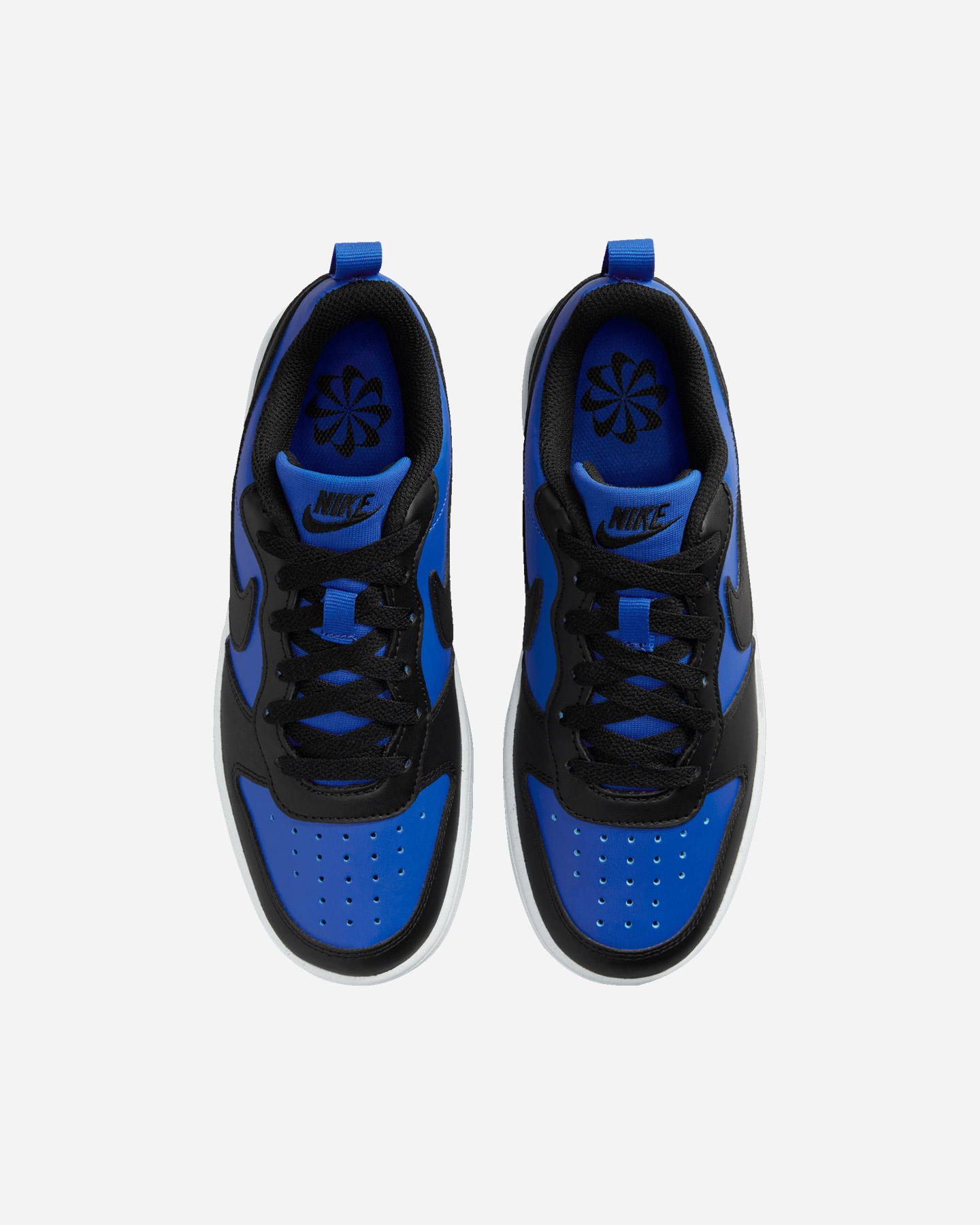 Scarpe sneakers NIKE COURT BOROUGH LOW RECRAFT GS JR - Blu - 2 | Cisalfa Sport