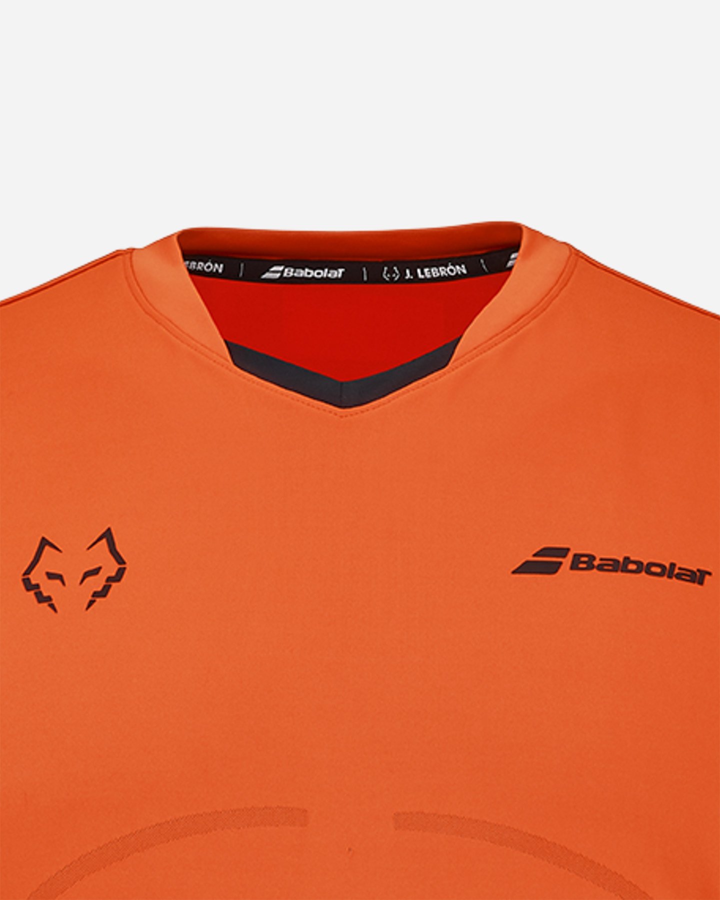 T-shirt tennis BABOLAT JUAN LEBRON REPLICA M - Arancione - 3 | Cisalfa Sport