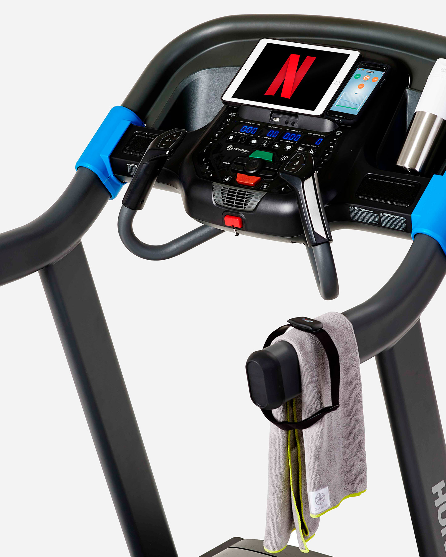 Tapis roulant HORIZON FITNESS 7.0AT  - Antracite - 3 | Cisalfa Sport