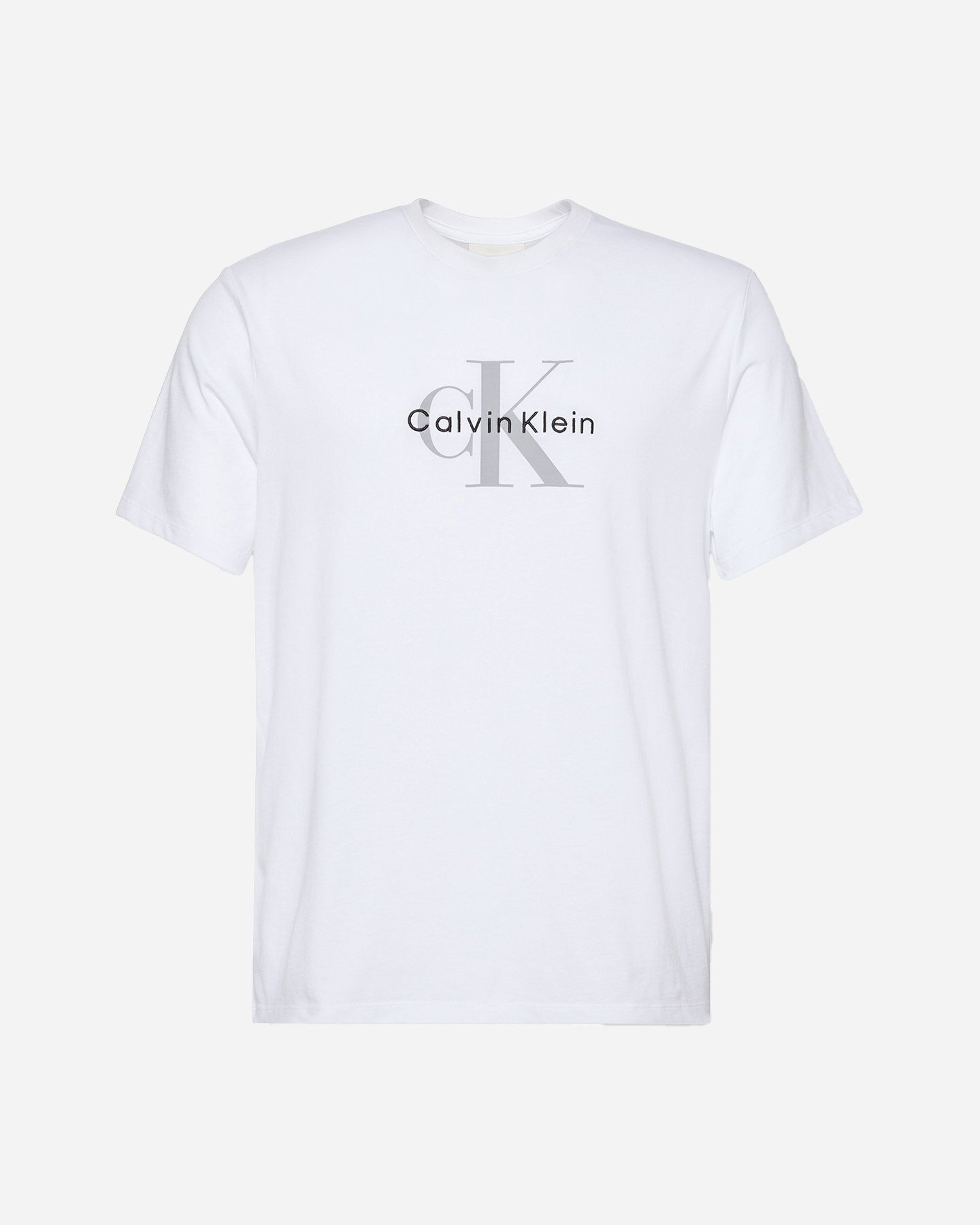 T-shirt CALVIN KLEIN JEANS MONOLOGO M - Bianco - 0 | Cisalfa Sport
