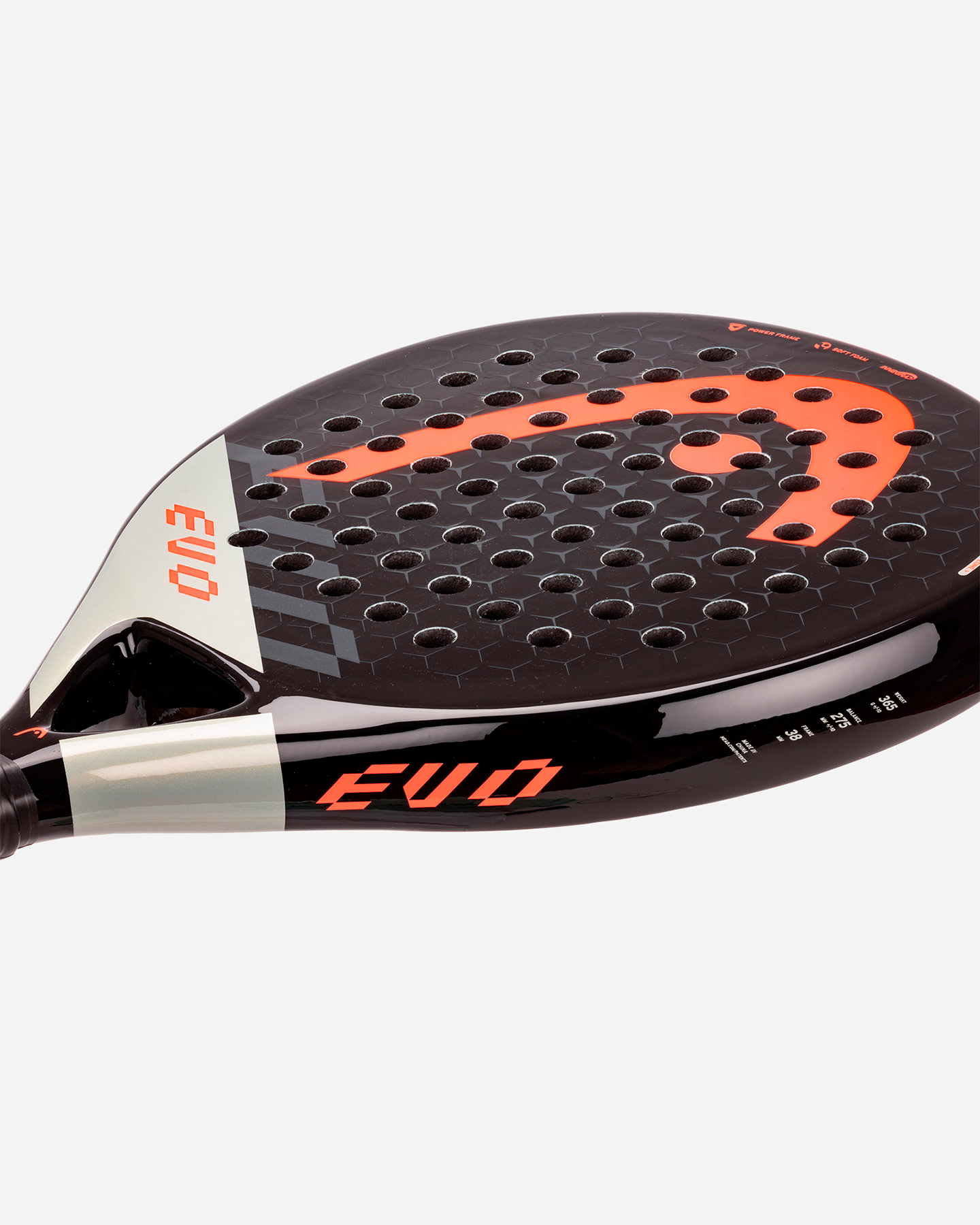 Racchetta padel principiante HEAD EVO DELTA PADEL - Nero - 3 | Cisalfa Sport