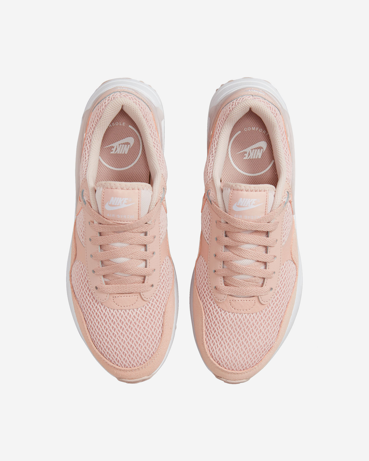 Scarpe sneakers NIKE AIR MAX SYSTM W - Rosa - 3 | Cisalfa Sport