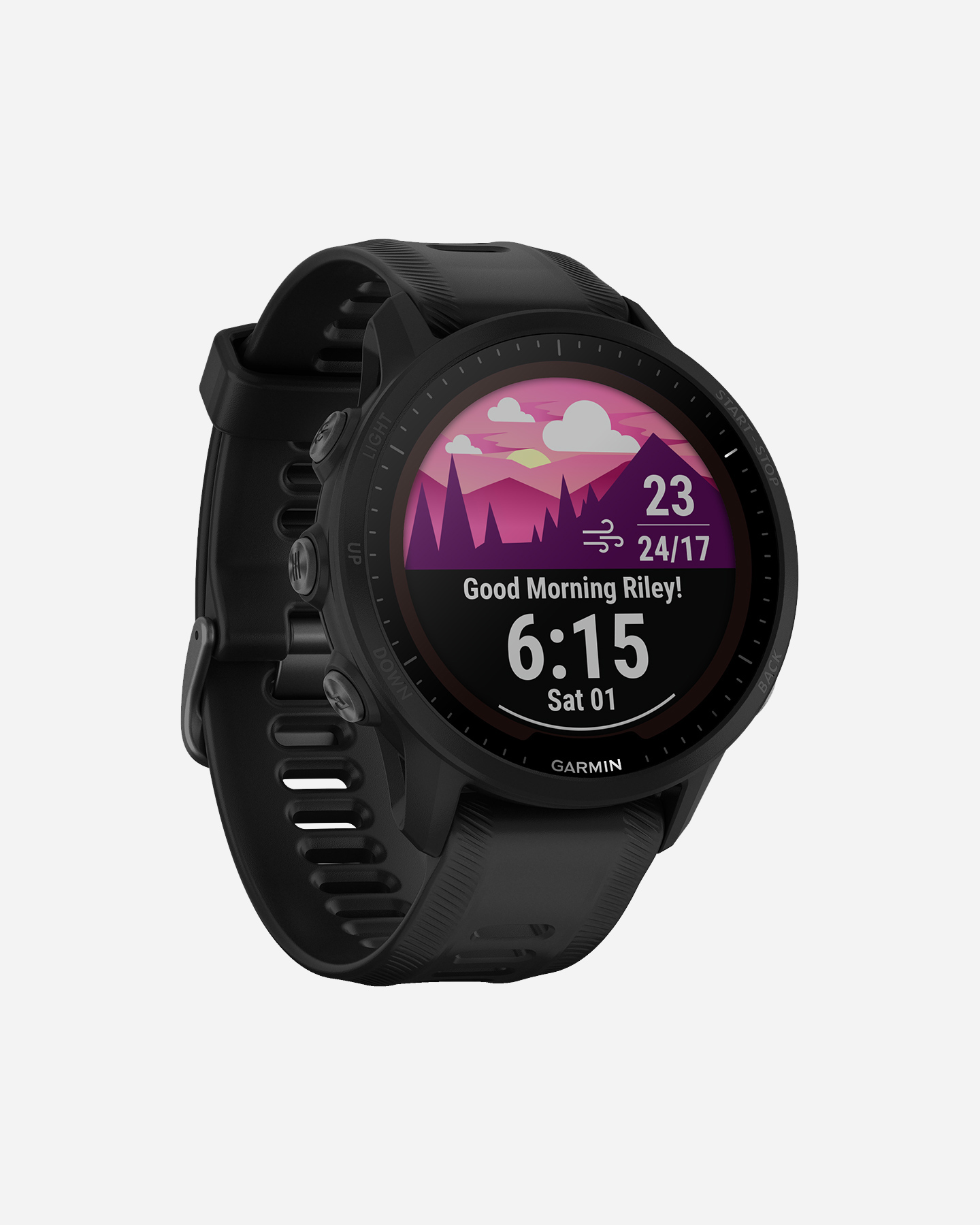 Orologio multifunzione GARMIN FORERUNNER 955 SOLAR  - Nero - 3 | Cisalfa Sport