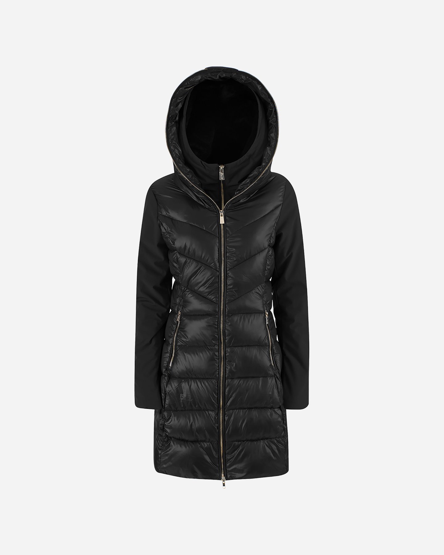 Piumino YES ZEE LONG BEHIND W - Nero - 0 | Cisalfa Sport