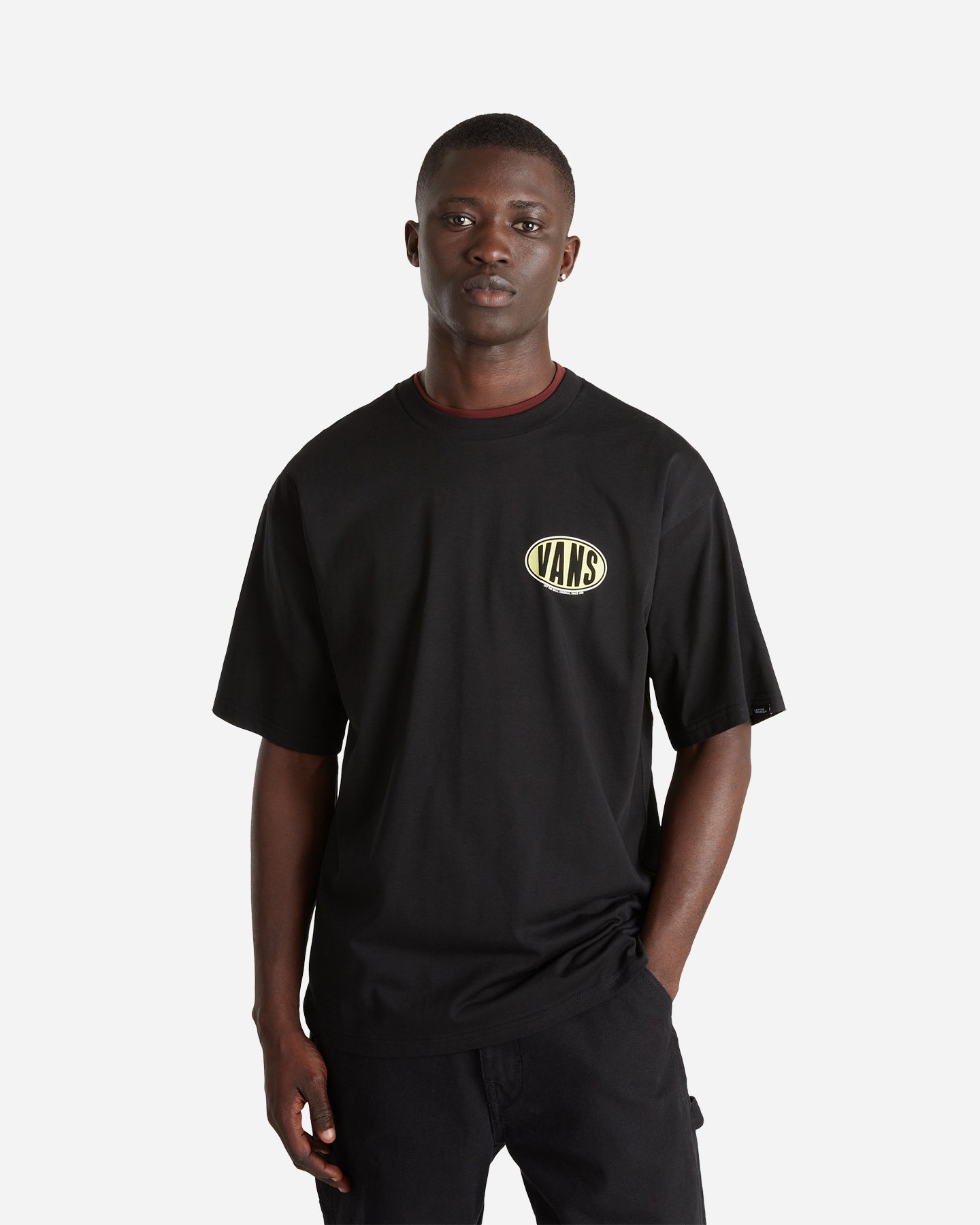 T-shirt VANS BACK LOGO M - Nero - 0 | Cisalfa Sport