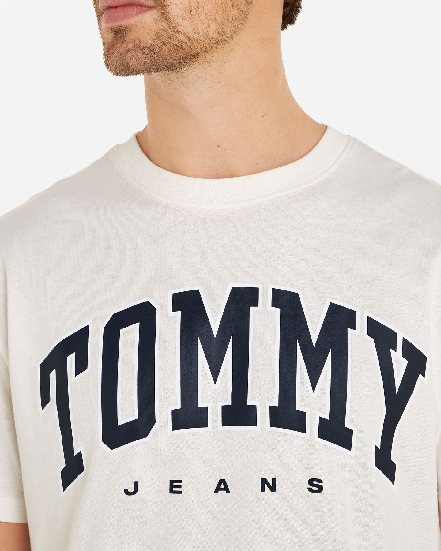 T-shirt TOMMY HILFIGER BIG LOGO M - Bianco - 4 | Cisalfa Sport