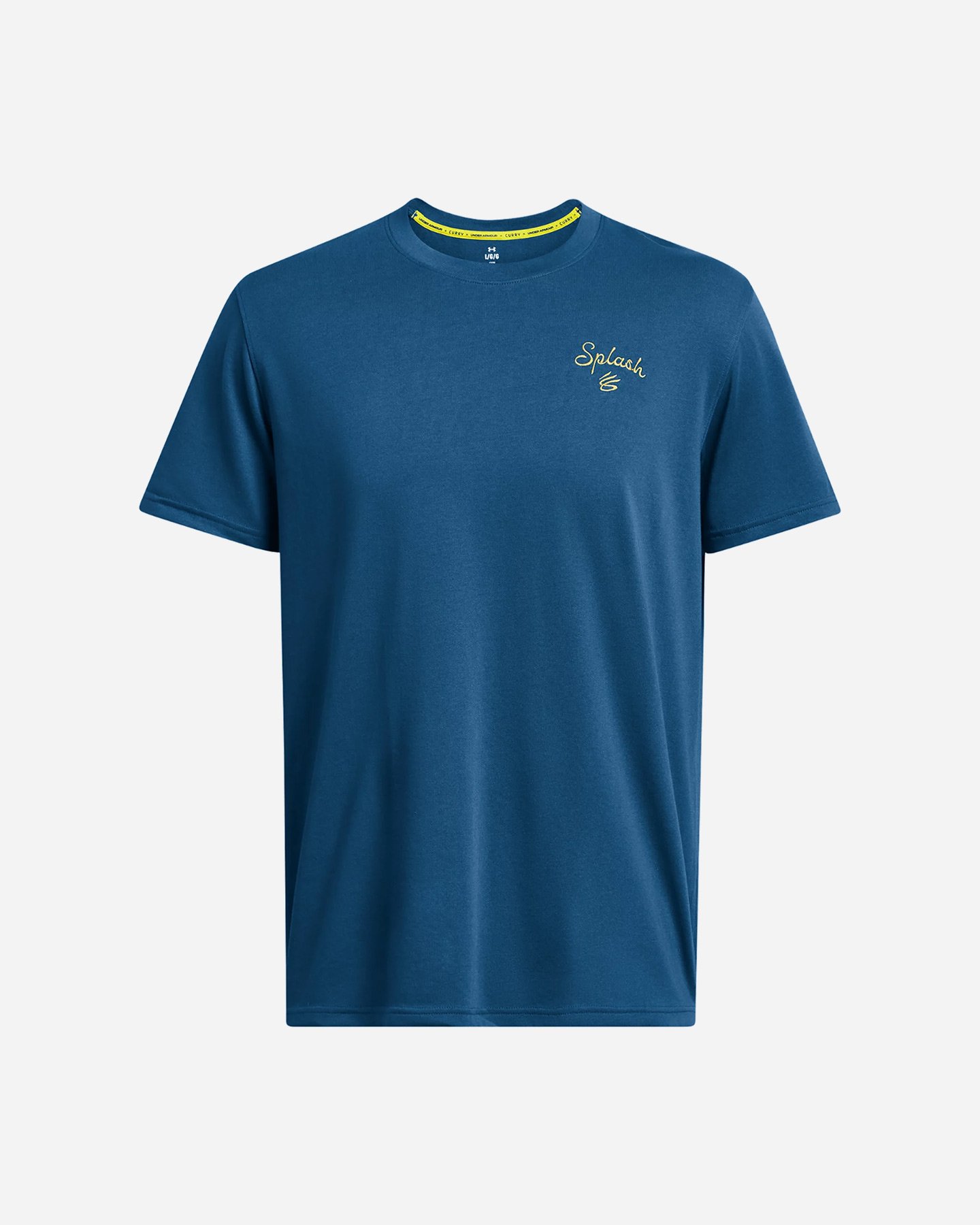 Maglia basket UNDER ARMOUR CURRY EMBOSS SPLASH M - Blu - 0 | Cisalfa Sport