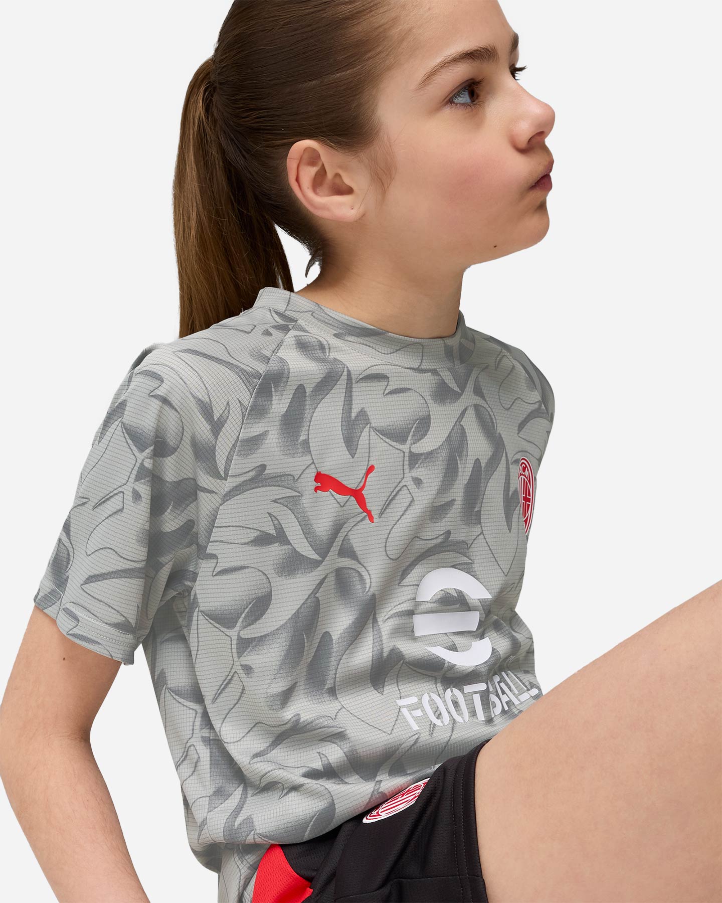 Abbigliamento calcio ufficiale PUMA MILAN PREMATCH 25-26 JR - Color mix - 3 | Cisalfa Sport