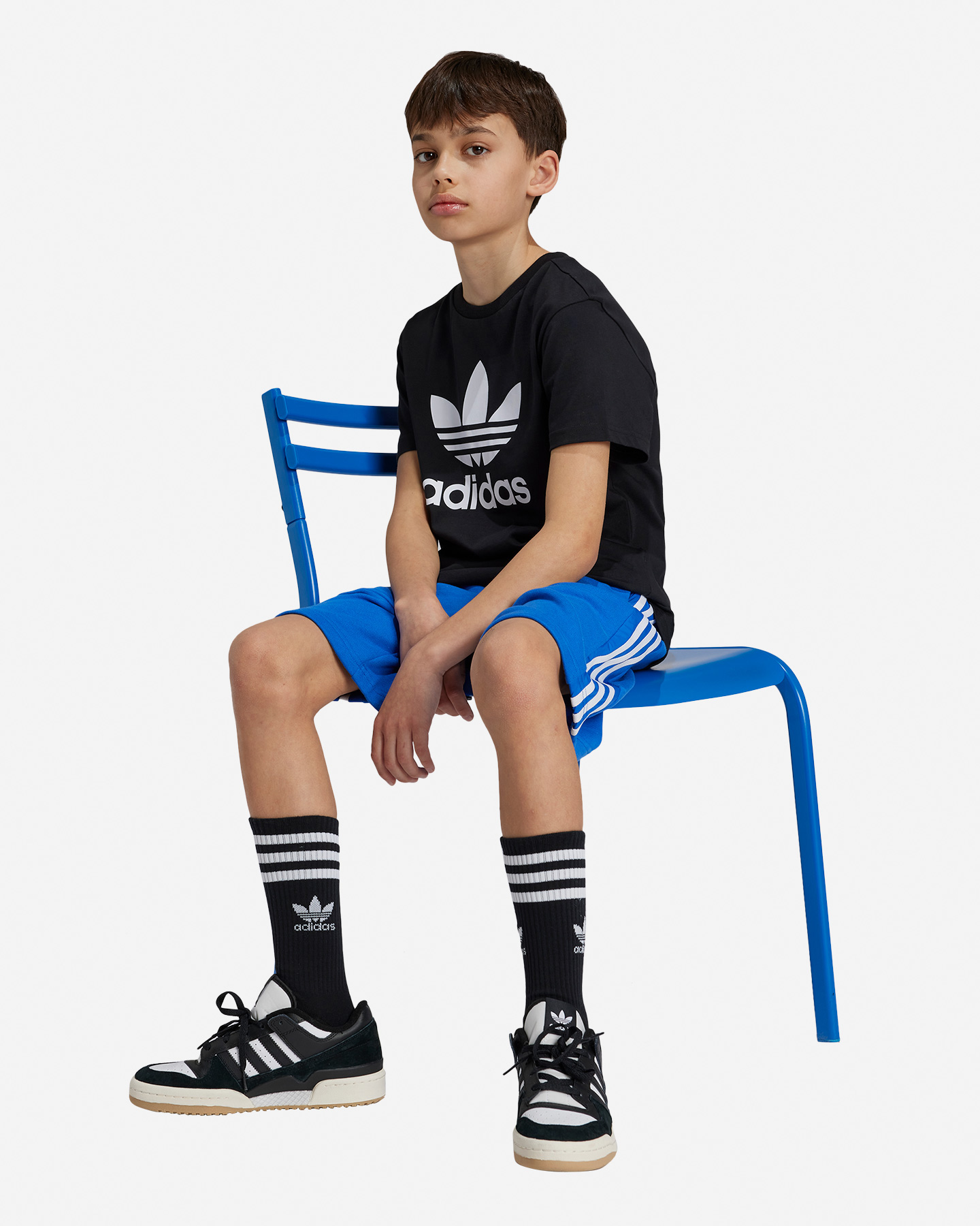 T-shirt ADIDAS BIG LOGO JR - Nero - 4 | Cisalfa Sport