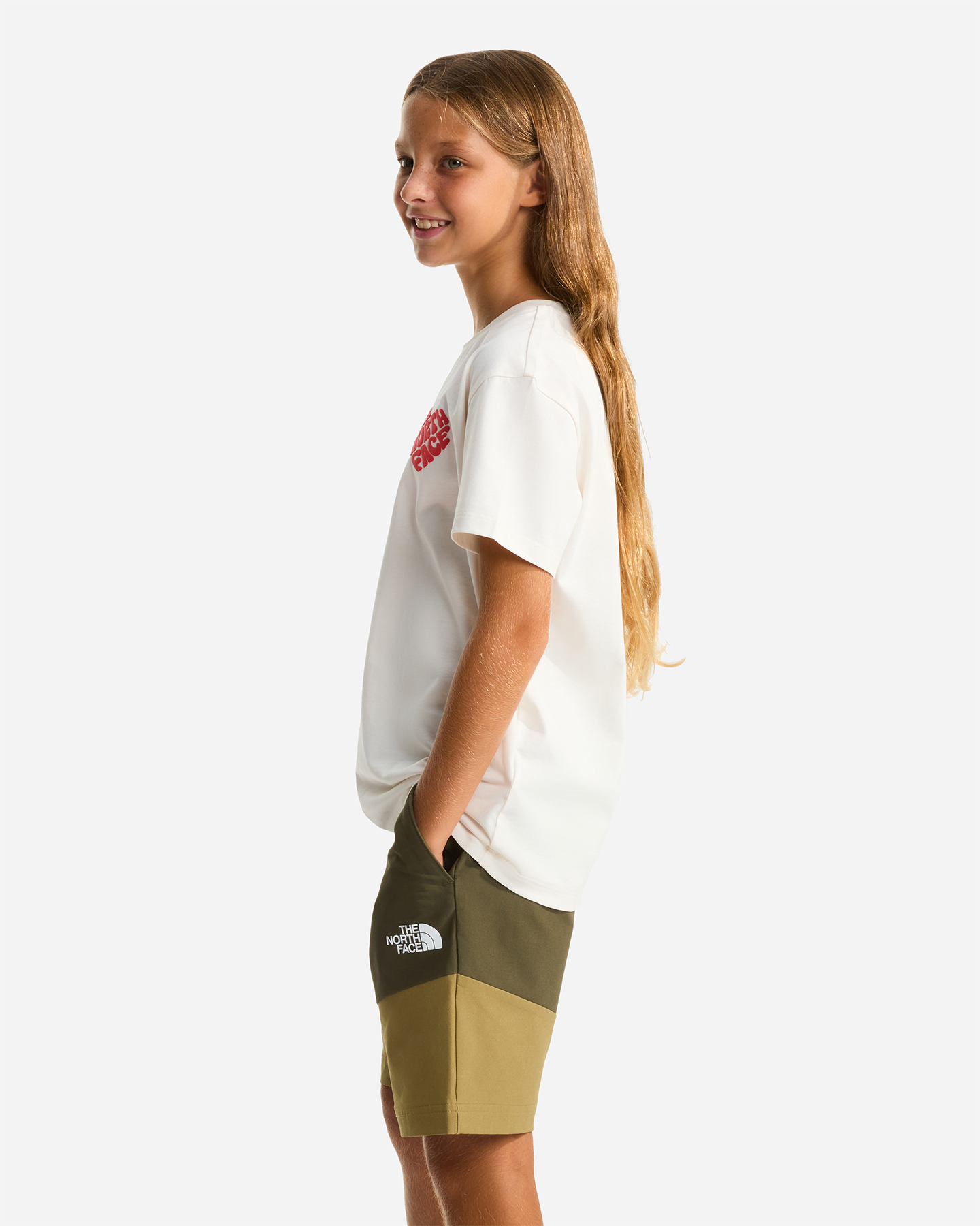 T-shirt THE NORTH FACE BRAND PROUD JR - Beige - 3 | Cisalfa Sport