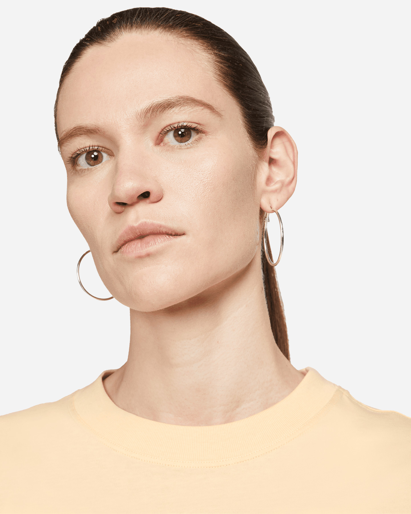 T-shirt NIKE DANCE SWOOSH W - Beige - 2 | Cisalfa Sport