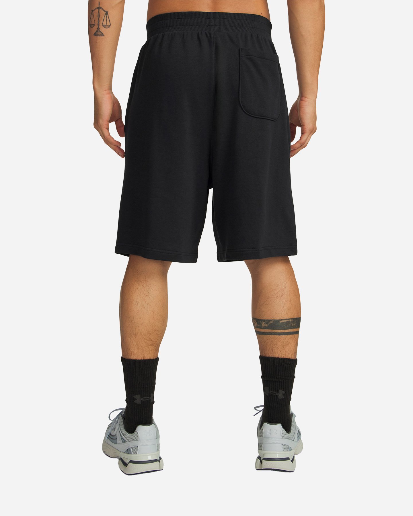 Pantaloncini UNDER ARMOUR RIVAL TERRY GRAPHIC M - Nero - 1 | Cisalfa Sport