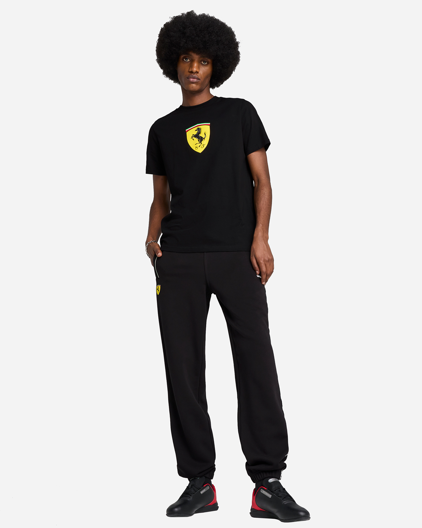 Fanwear PUMA FERRARI COLORED BIG SHIELD M - Nero - 4 | Cisalfa Sport