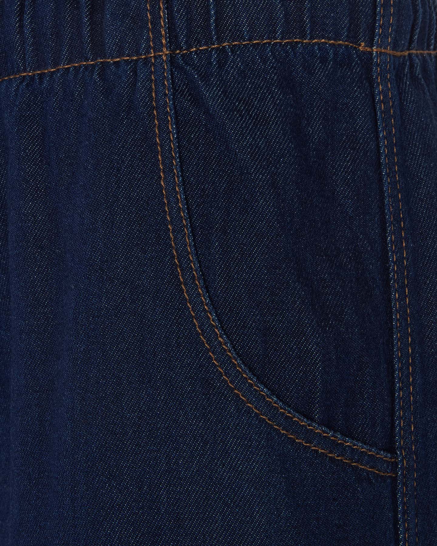 Pantalone DEHA DENIM BALOON W - Blu - 2 | Cisalfa Sport