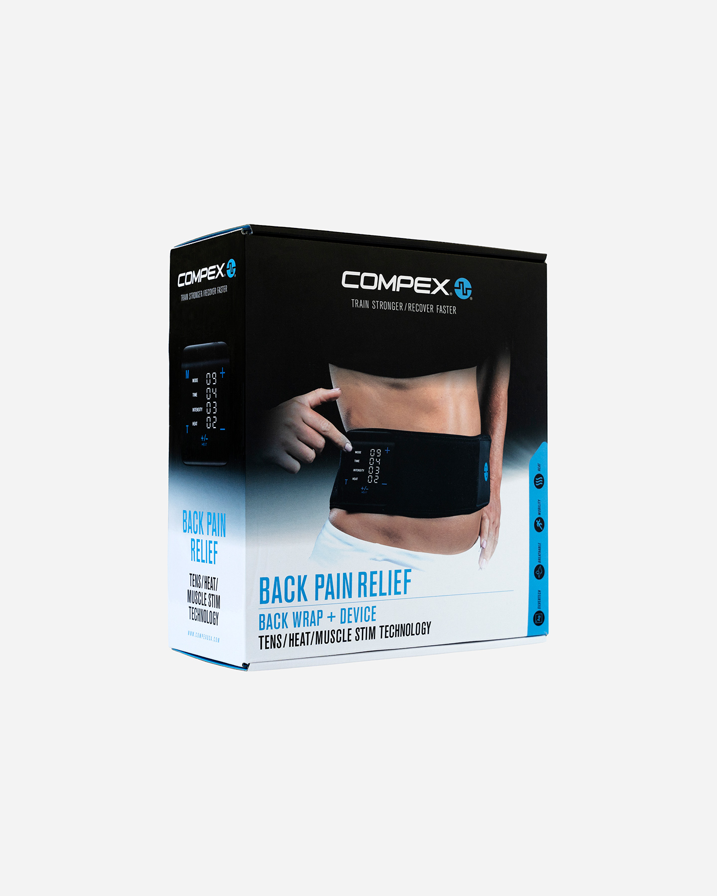 Elettrostimolatore COMPEX HEAT BACK WRAP  - Nero - 1 | Cisalfa Sport