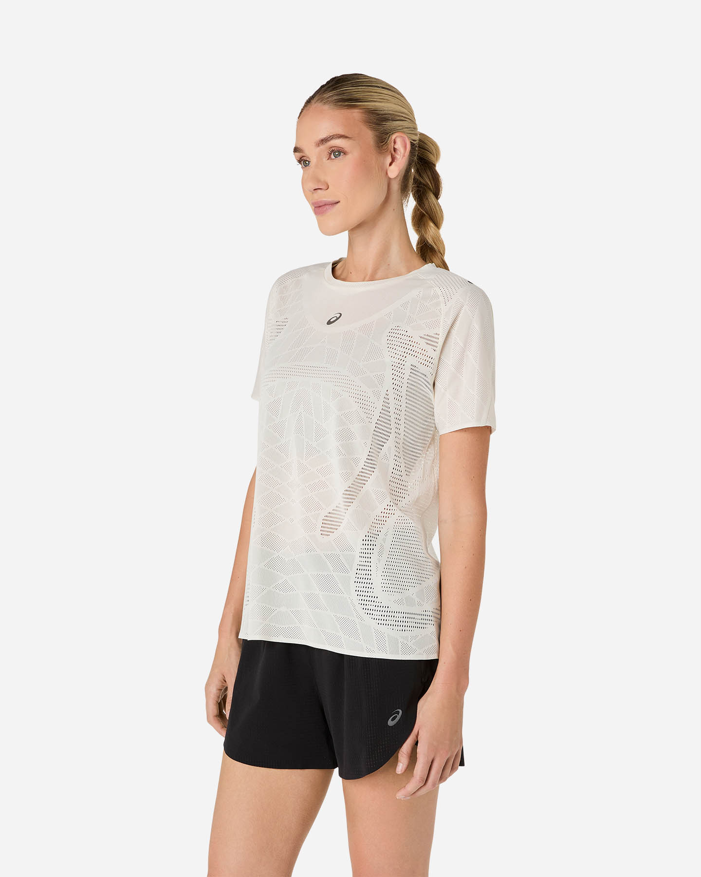 T-shirt running ASICS METARUN W - Bianco - 2 | Cisalfa Sport