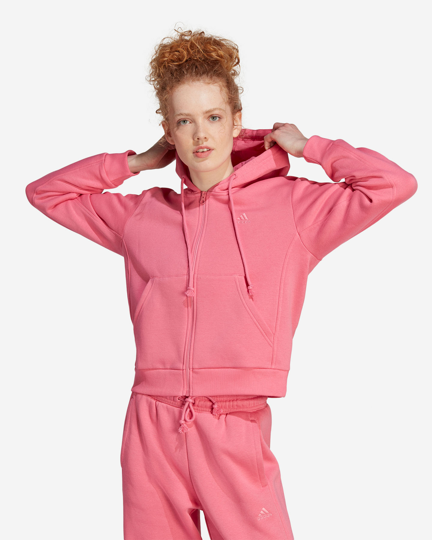 Felpa ADIDAS SMALL LOGO W - Fucsia - 1 | Cisalfa Sport