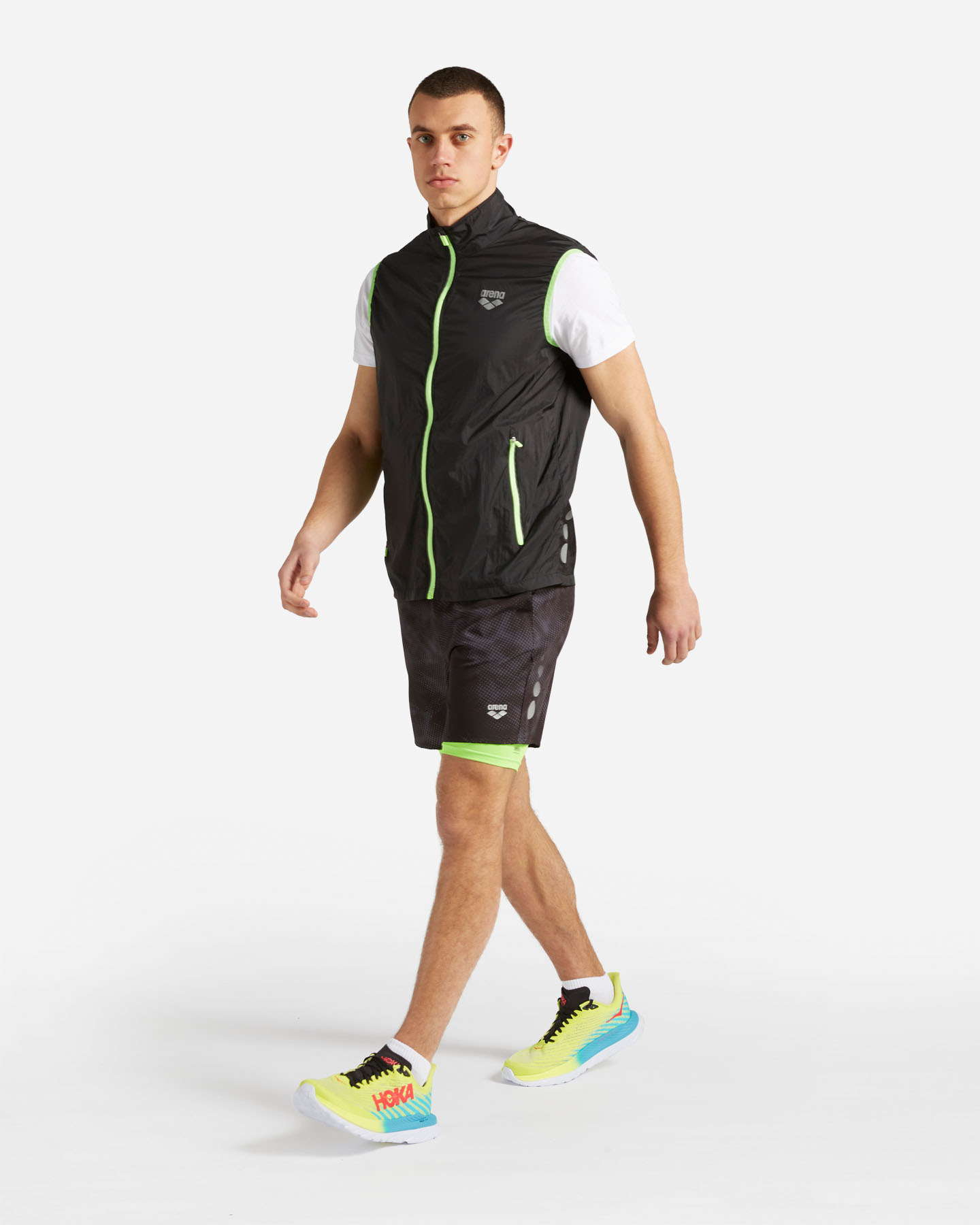 Giacca running ARENA BREATH M - Nero - 3 | Cisalfa Sport