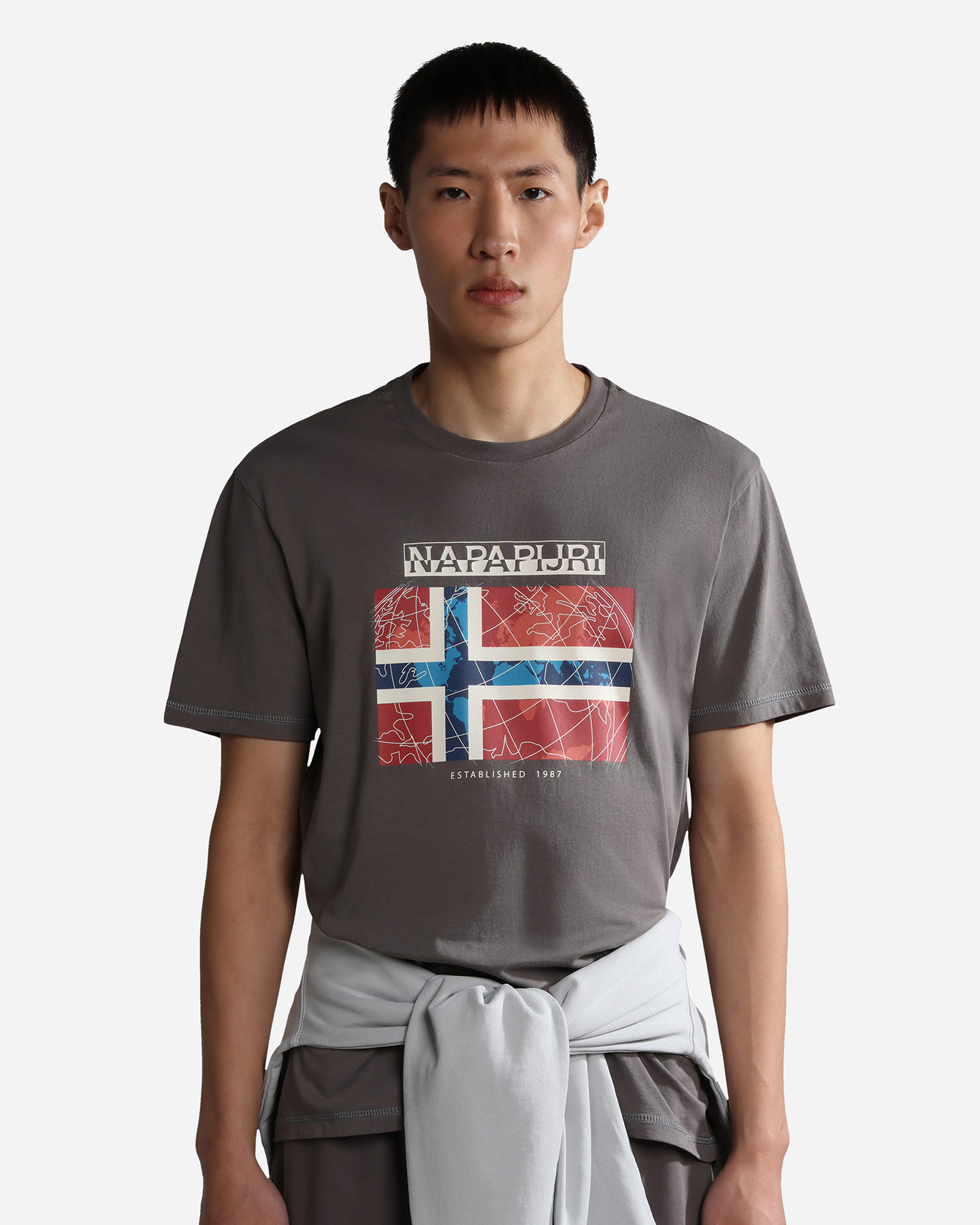 T-shirt NAPAPIJRI GUIRO M - Grigio - 0 | Cisalfa Sport