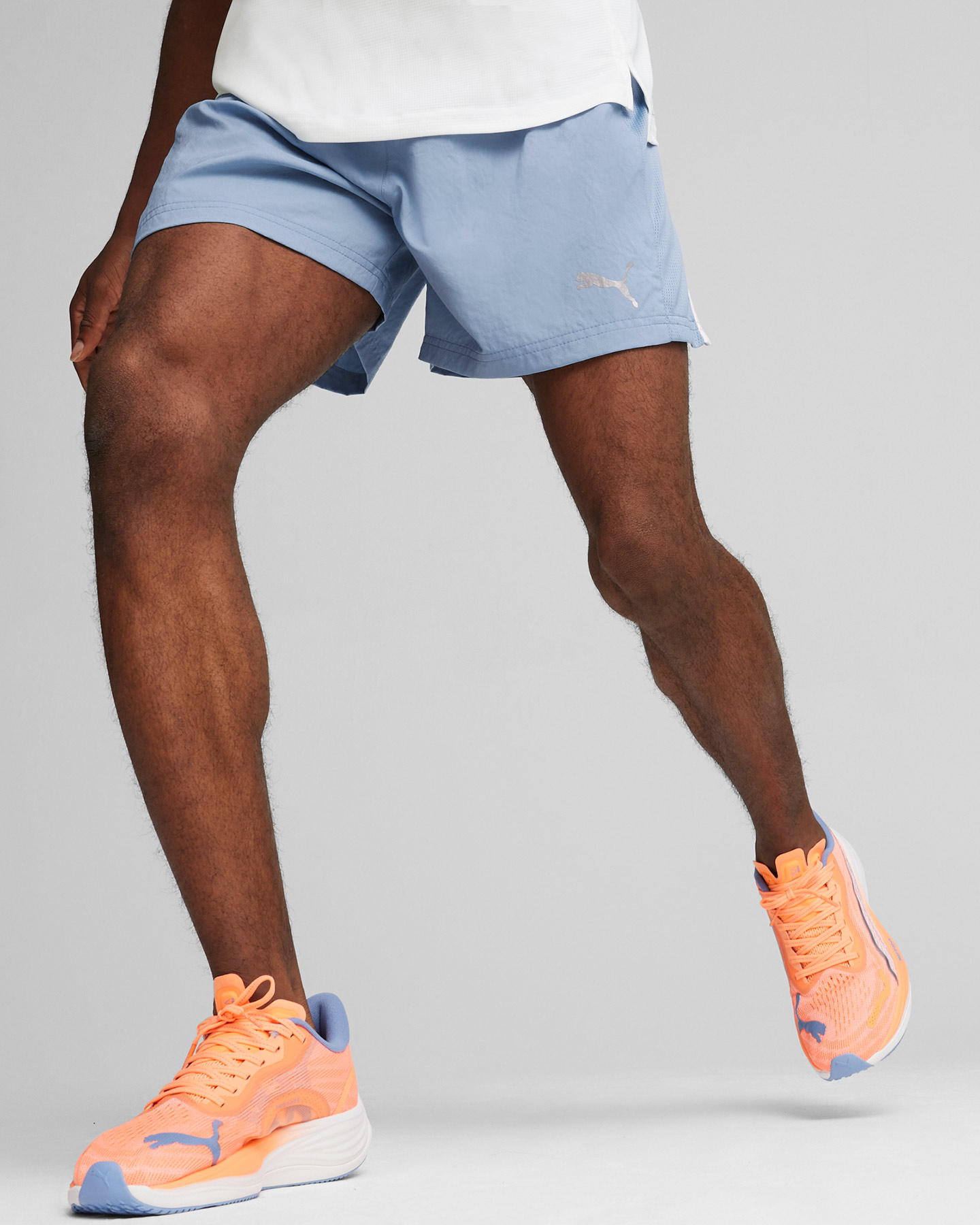 Short running PUMA RUN FAVORITE VELOCITY M - Blu - 2 | Cisalfa Sport