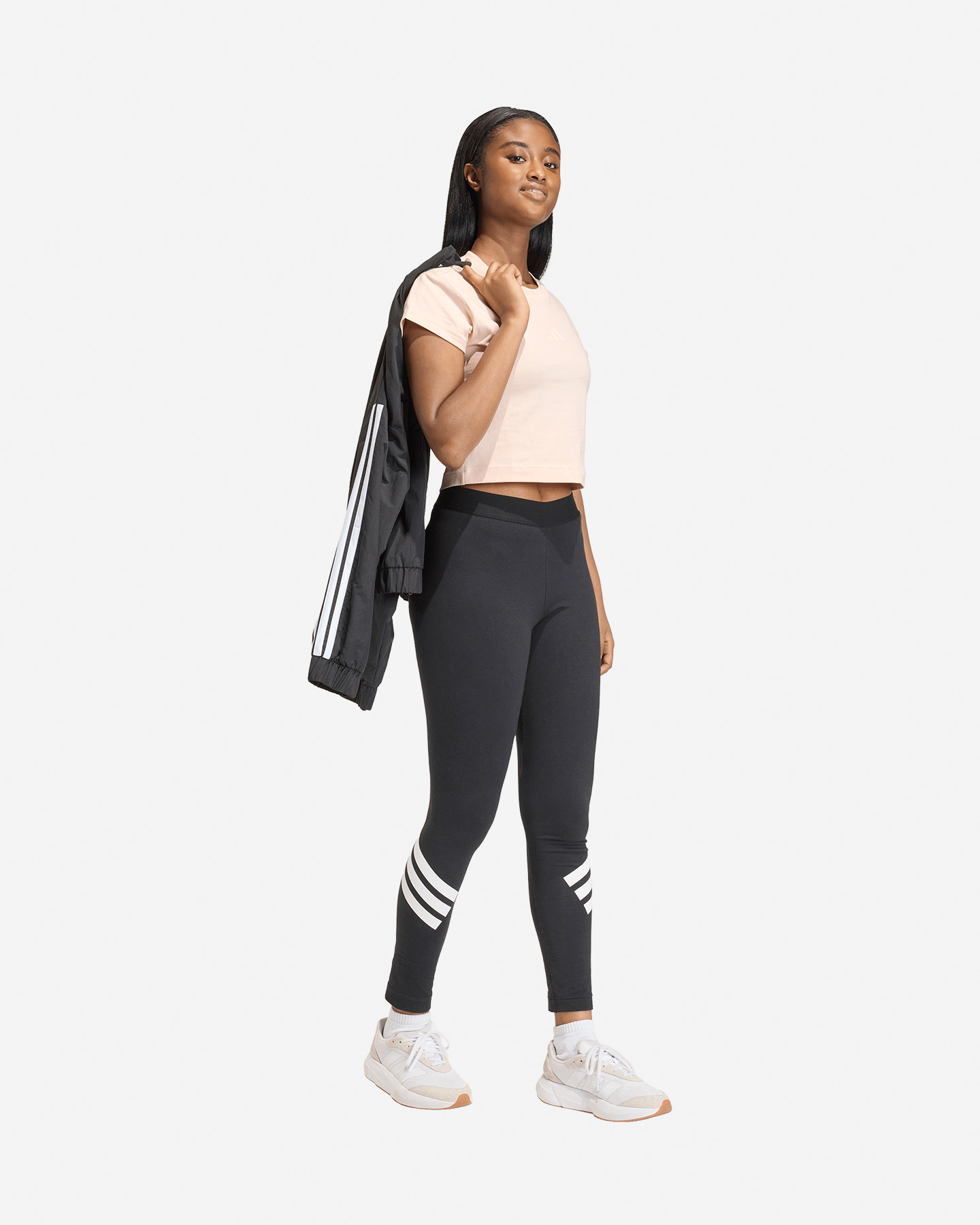 T-shirt ADIDAS FUTURE ICONS SMALL LOGO W - Rosa - 3 | Cisalfa Sport