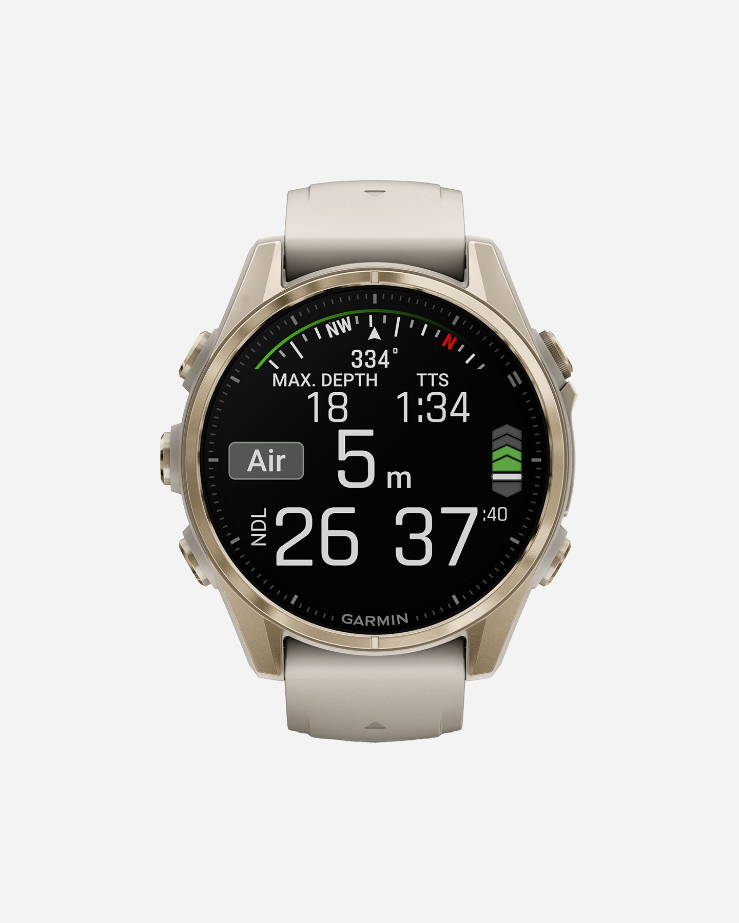 Orologio multifunzione GARMIN FENIX 8 AMOLED 43MM SAPPHIRE  - Oro - 1 | Cisalfa Sport