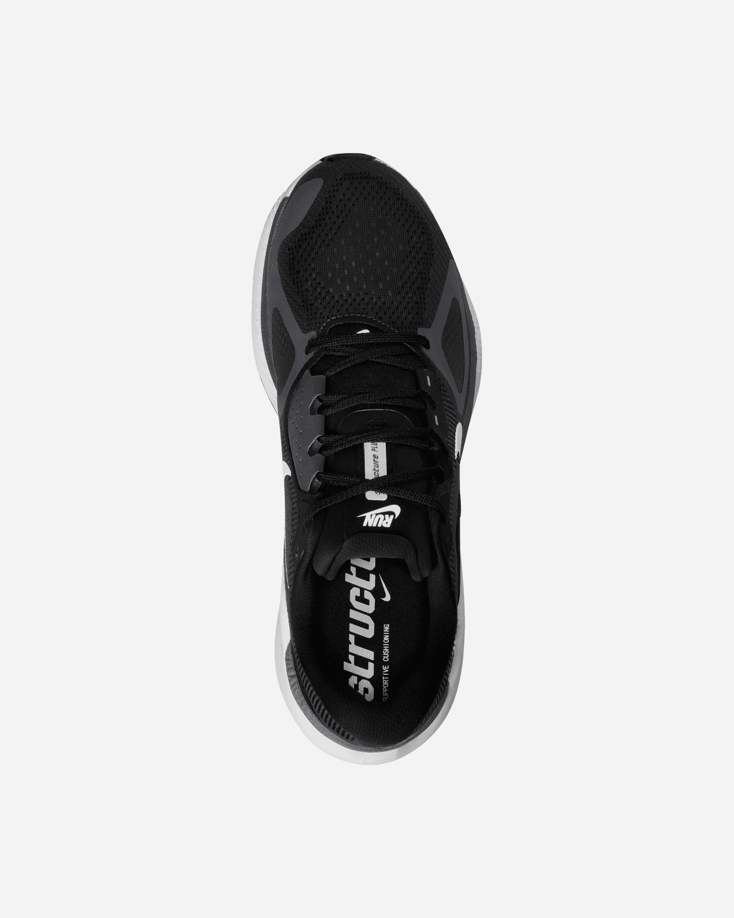 Scarpe running NIKE STRUCTURE PLUS M - Nero - 2 | Cisalfa Sport