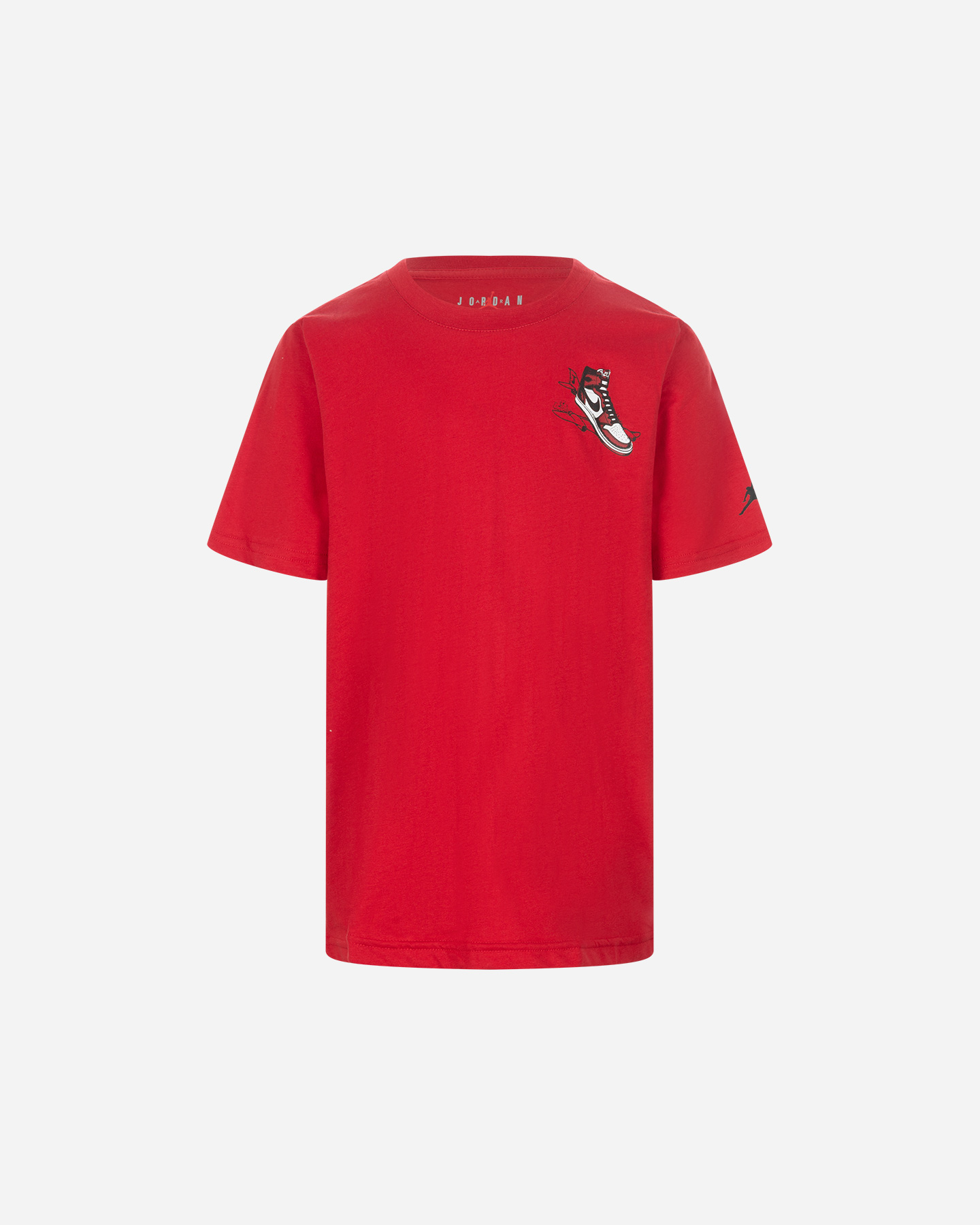 T-shirt NIKE JORDAN SHOE BACK JR - Rosso - 0 | Cisalfa Sport