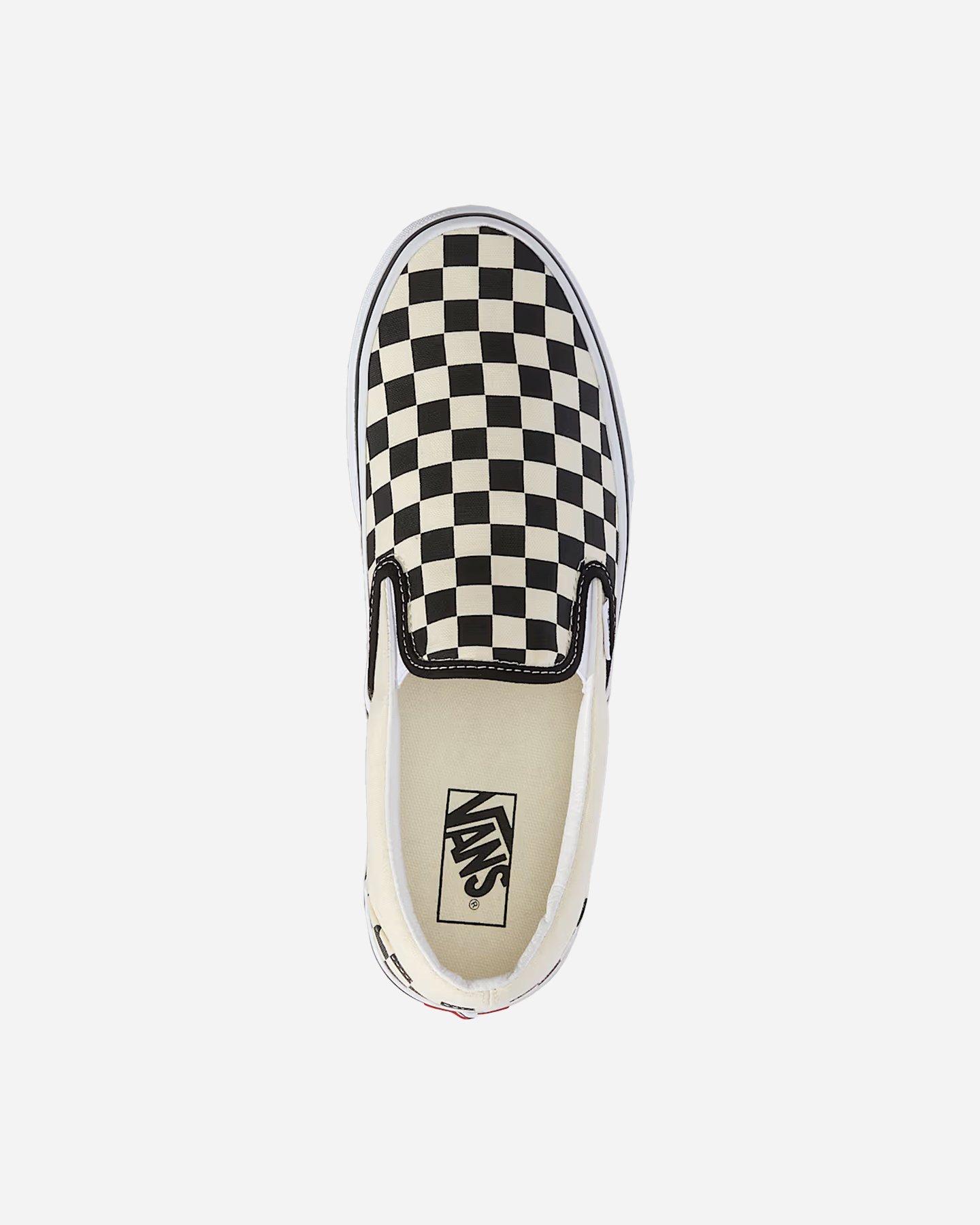 Scarpe sneakers VANS SLIP ON CHECKERBOARD M - Nero - 3 | Cisalfa Sport