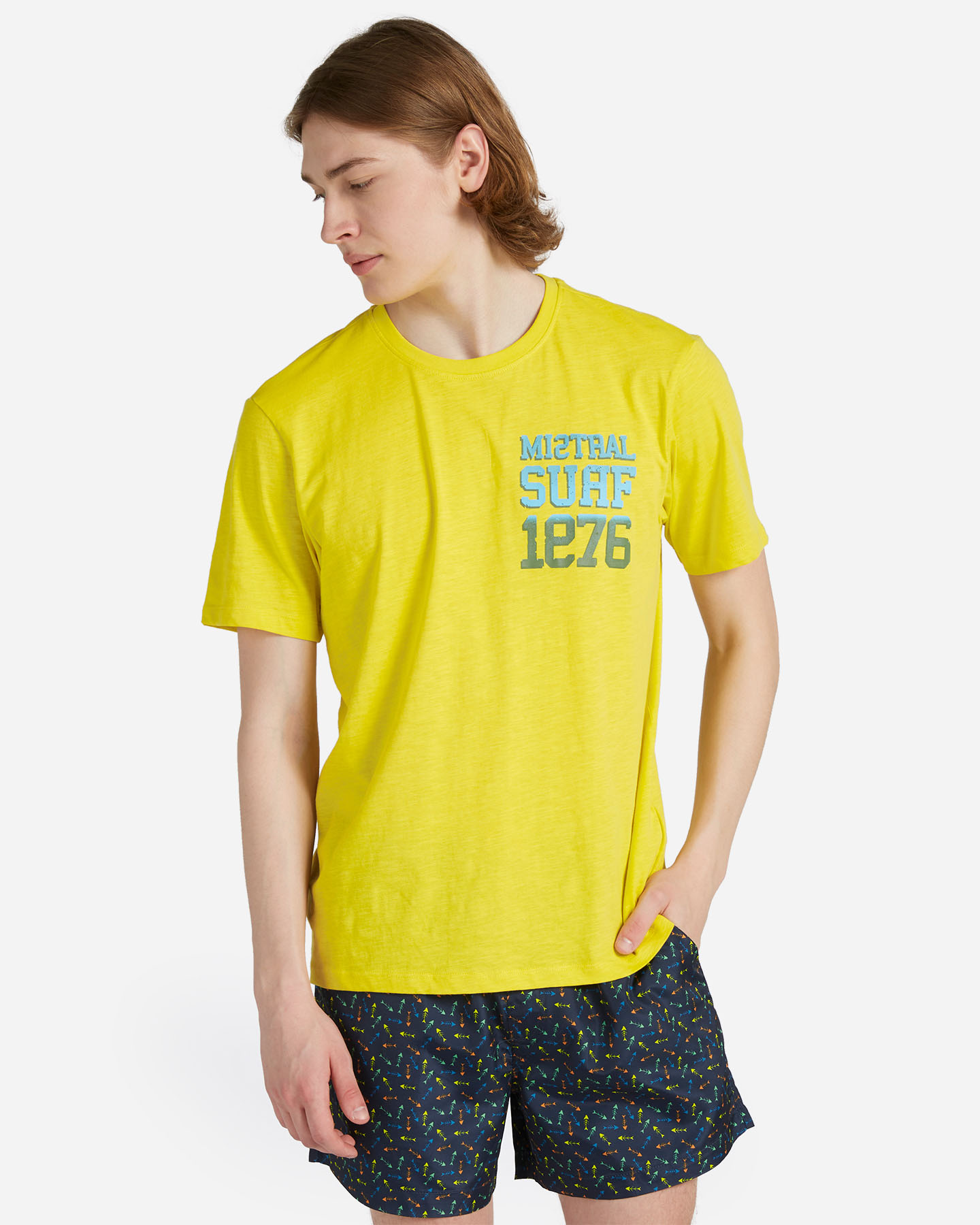 T-shirt MISTRAL SURF 1976 M - Giallo - 0 | Cisalfa Sport