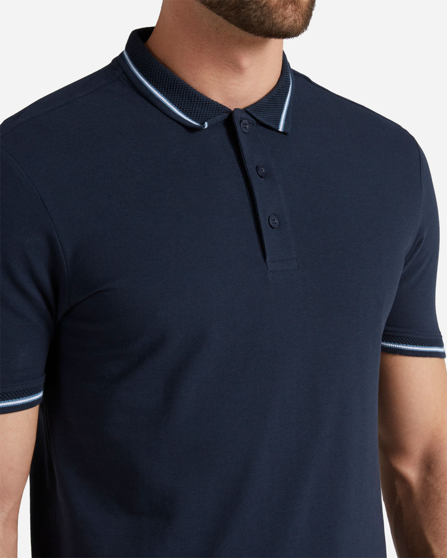 Polo DACK'S ESSENTIAL M - Blu - 4 | Cisalfa Sport