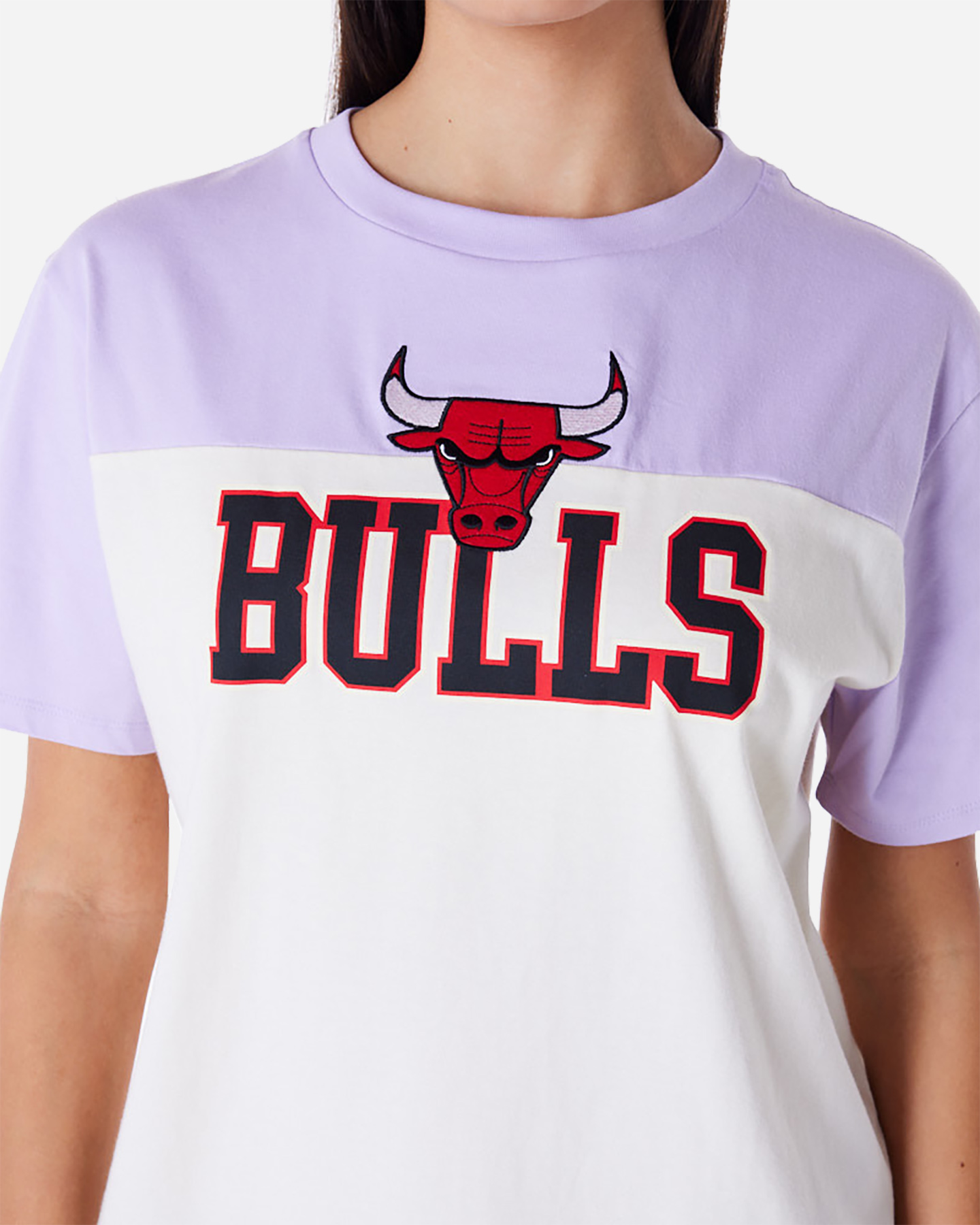 T-shirt NEW ERA BULLS W - Lilla - 2 | Cisalfa Sport