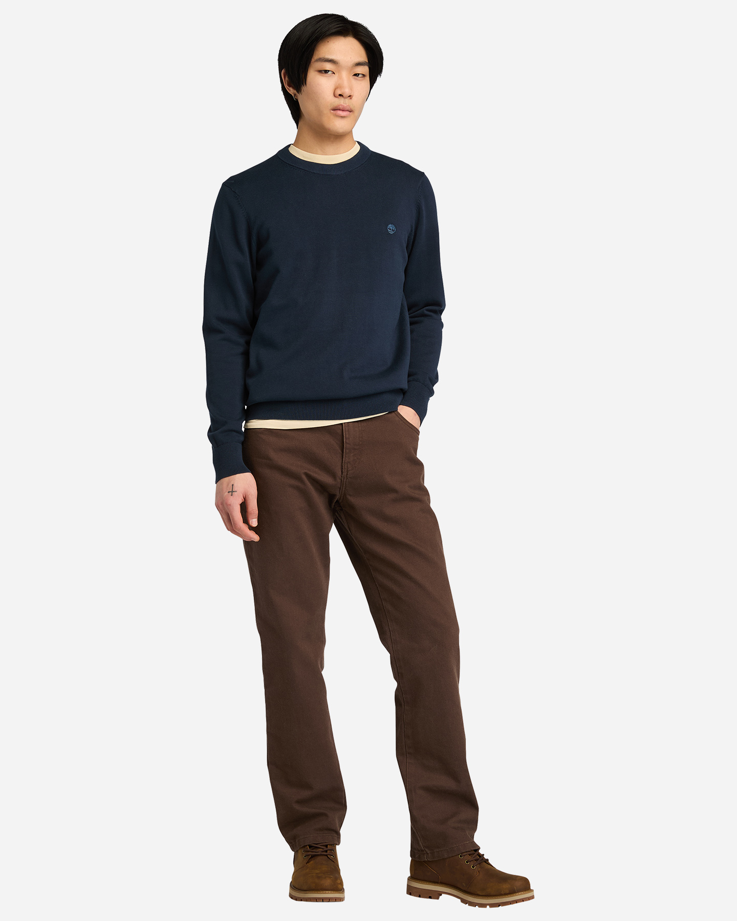 Maglione TIMBERLAND WILLIAMS RIVER M - Blu Navy - 3 | Cisalfa Sport