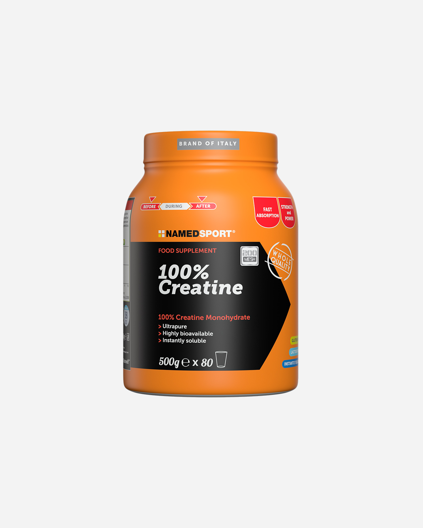 Energetico NAMED SPORT CREATINA 100% NAMED 500G 200 MESH  - Color mix - 0 | Cisalfa Sport