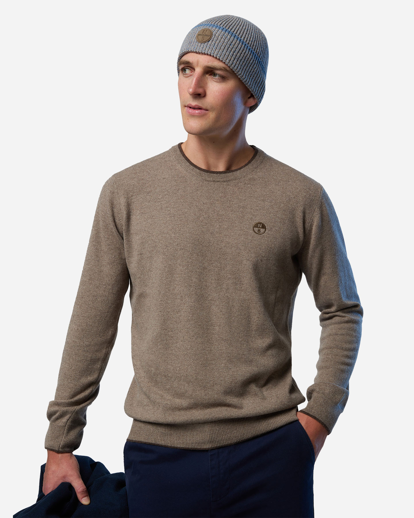 Maglione NORTH SAILS ECO CASHMERE M - Beige - 2 | Cisalfa Sport