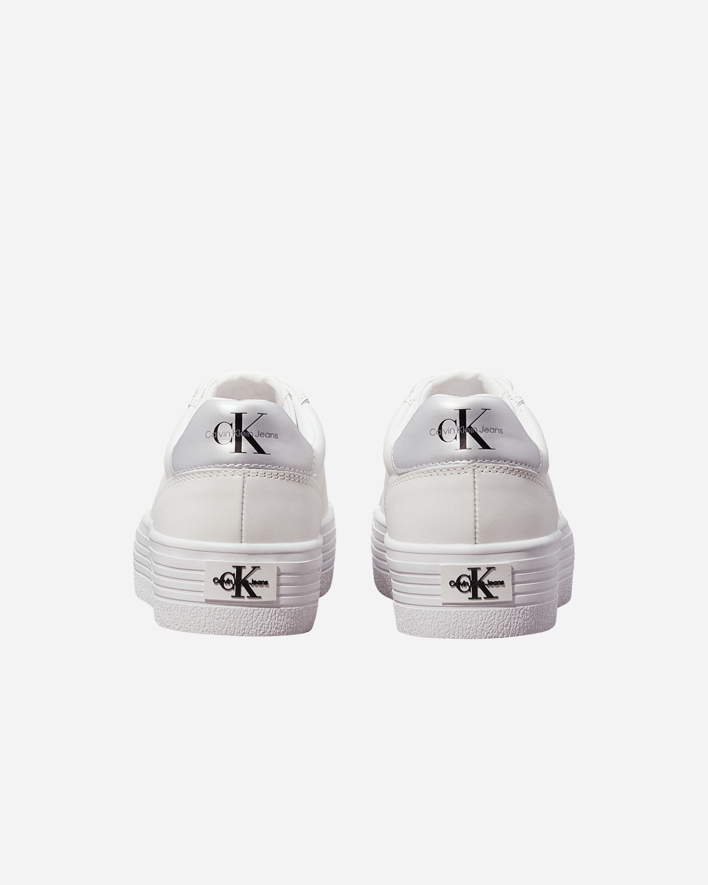 Scarpe sneakers CALVIN KLEIN JEANS VULC FLATFORM LACEUP W - Bianco - 3 | Cisalfa Sport