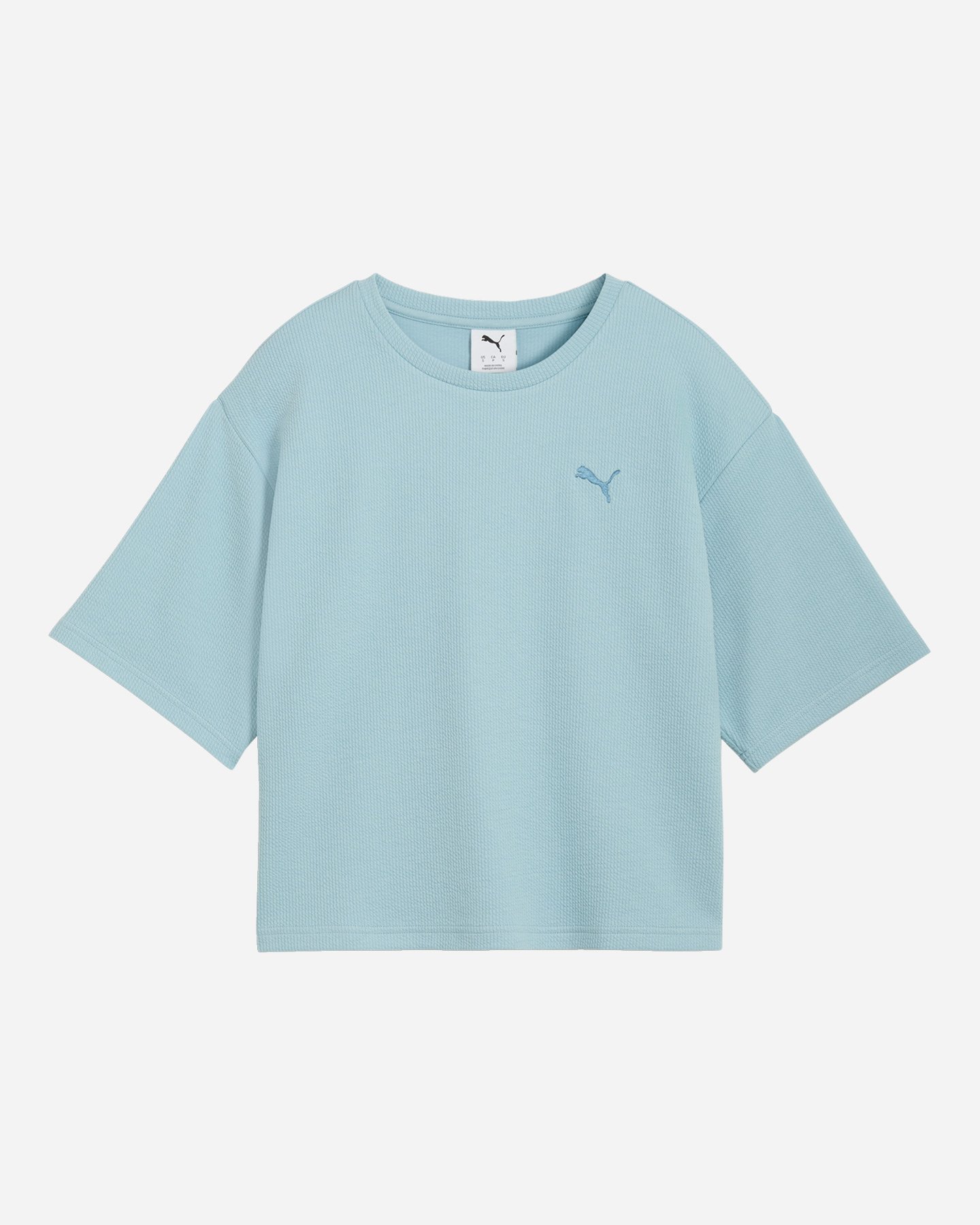 T-shirt PUMA BASIC W - Azzurro - 0 | Cisalfa Sport