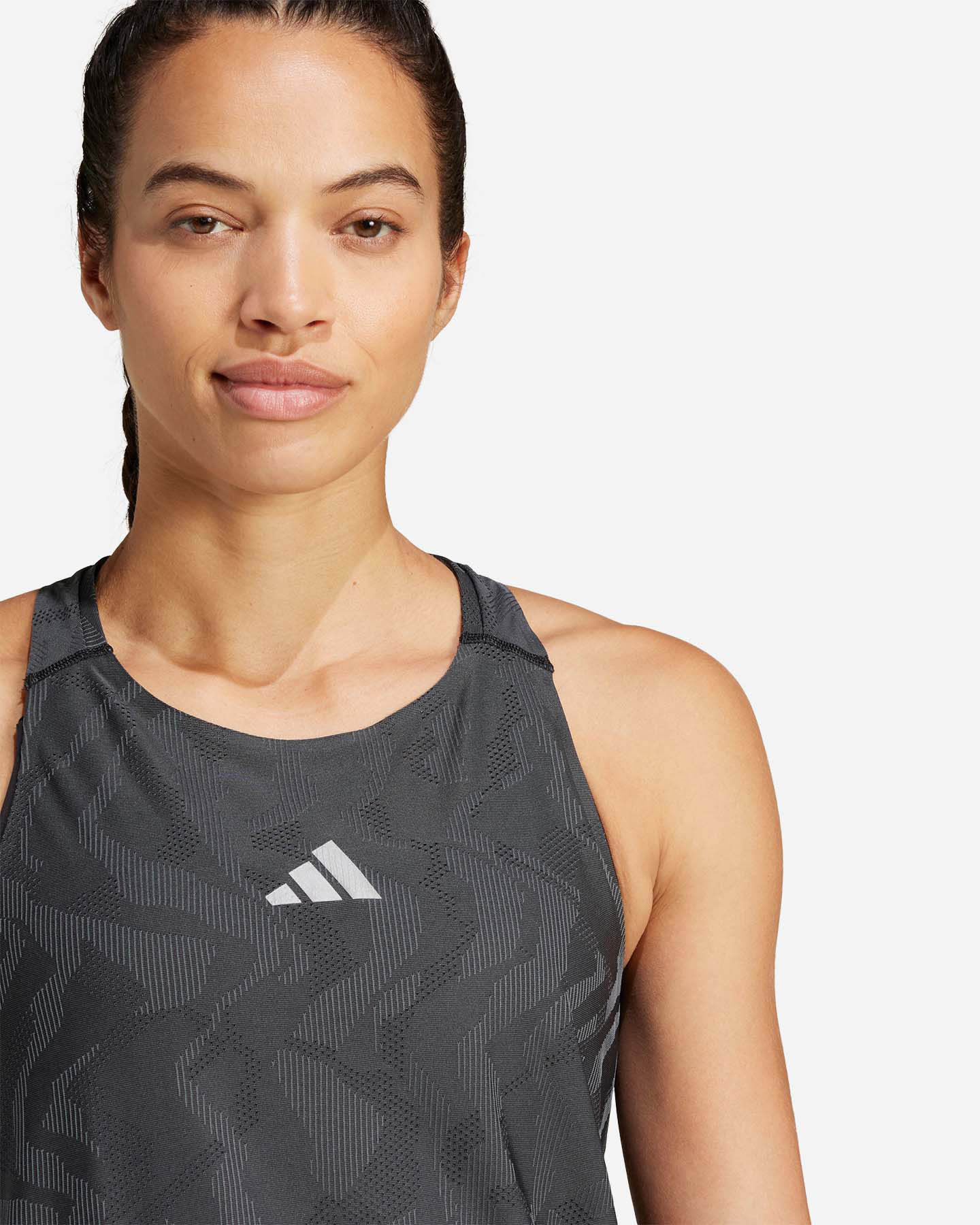 Canotta running ADIDAS ULT ENG TANK W - Nero - 5 | Cisalfa Sport