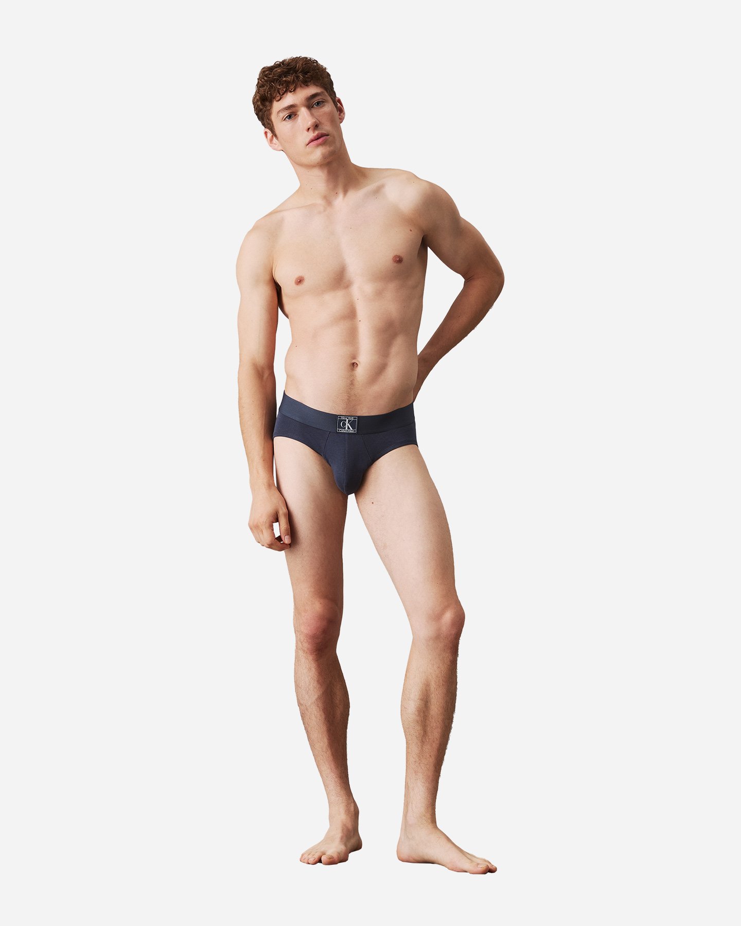 Slip intimo CALVIN KLEIN UNDERWEAR SLIP HIP M - Blu - 2 | Cisalfa Sport