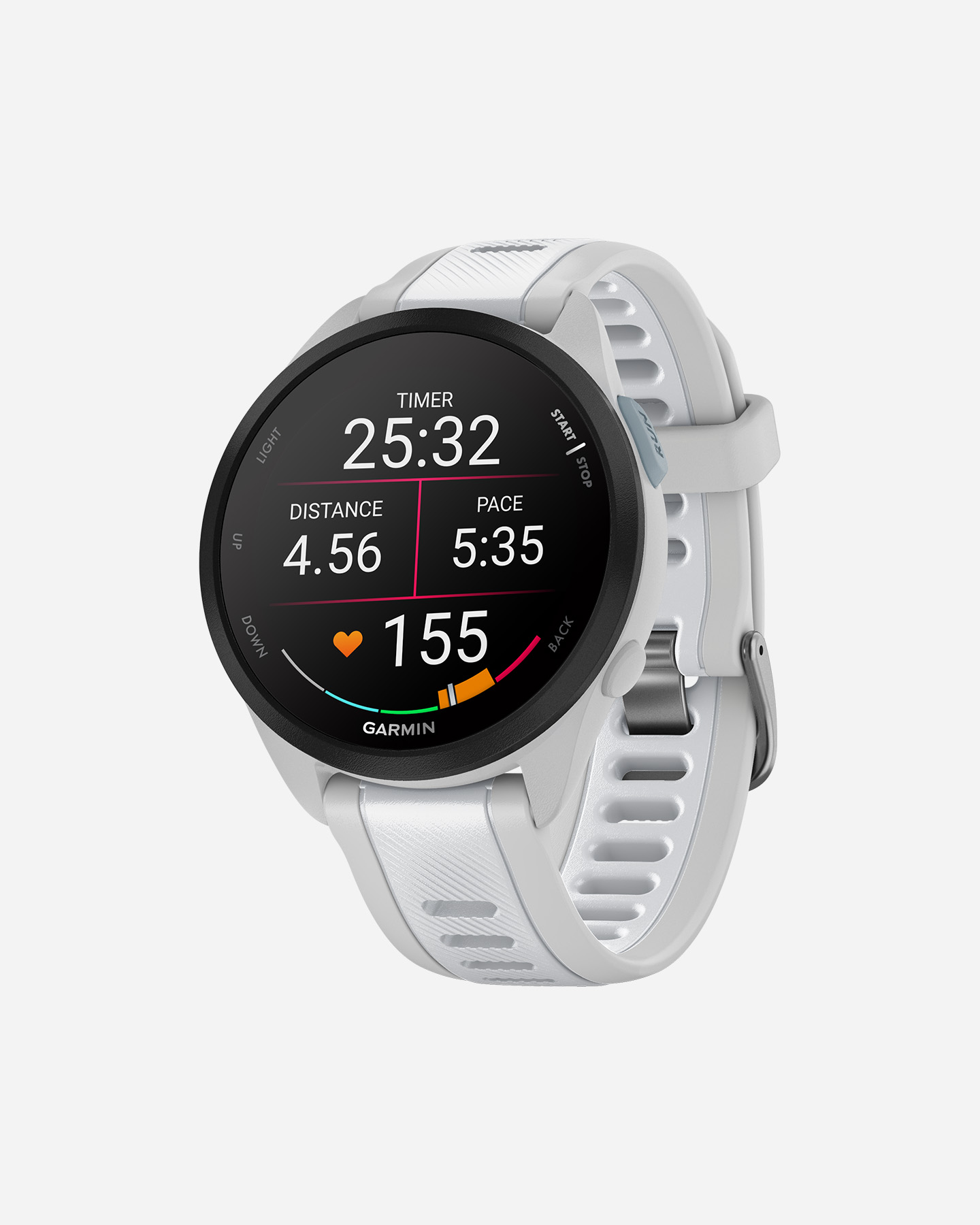 Orologio multifunzione GARMIN FORERUNNER 165  - Bianco - 2 | Cisalfa Sport