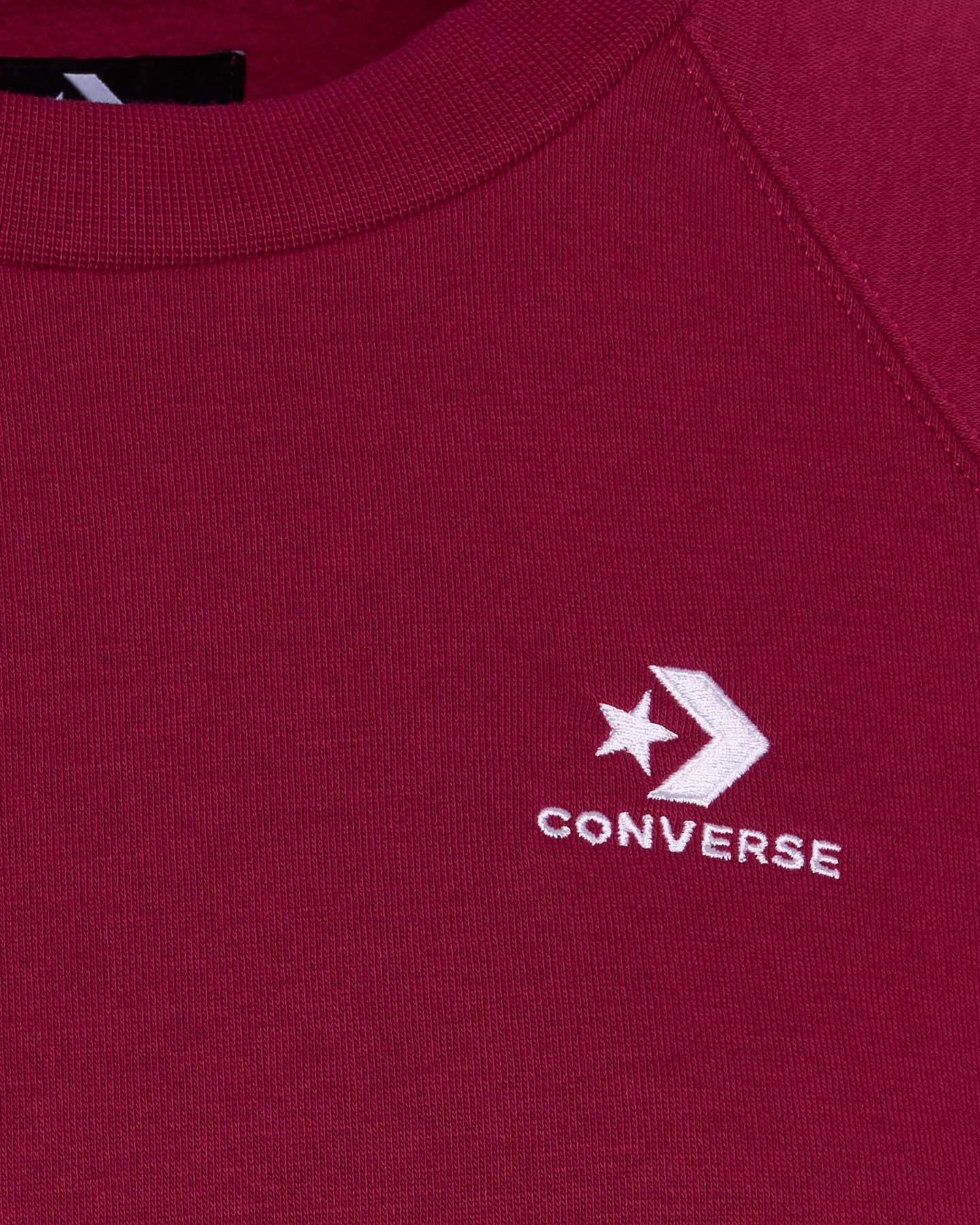 Felpa CONVERSE STAR CHEVRON W - Rosso - 2 | Cisalfa Sport