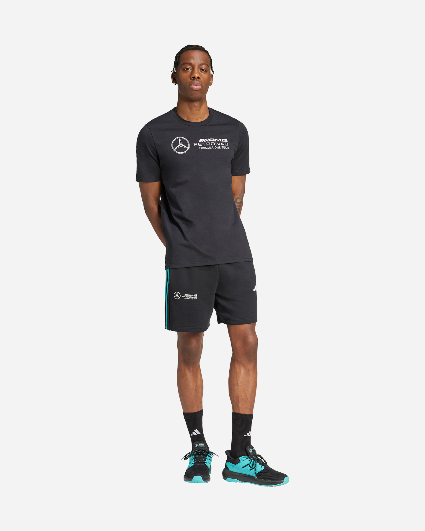 Fanwear ADIDAS MERCEDES DNA M - Nero - 3 | Cisalfa Sport